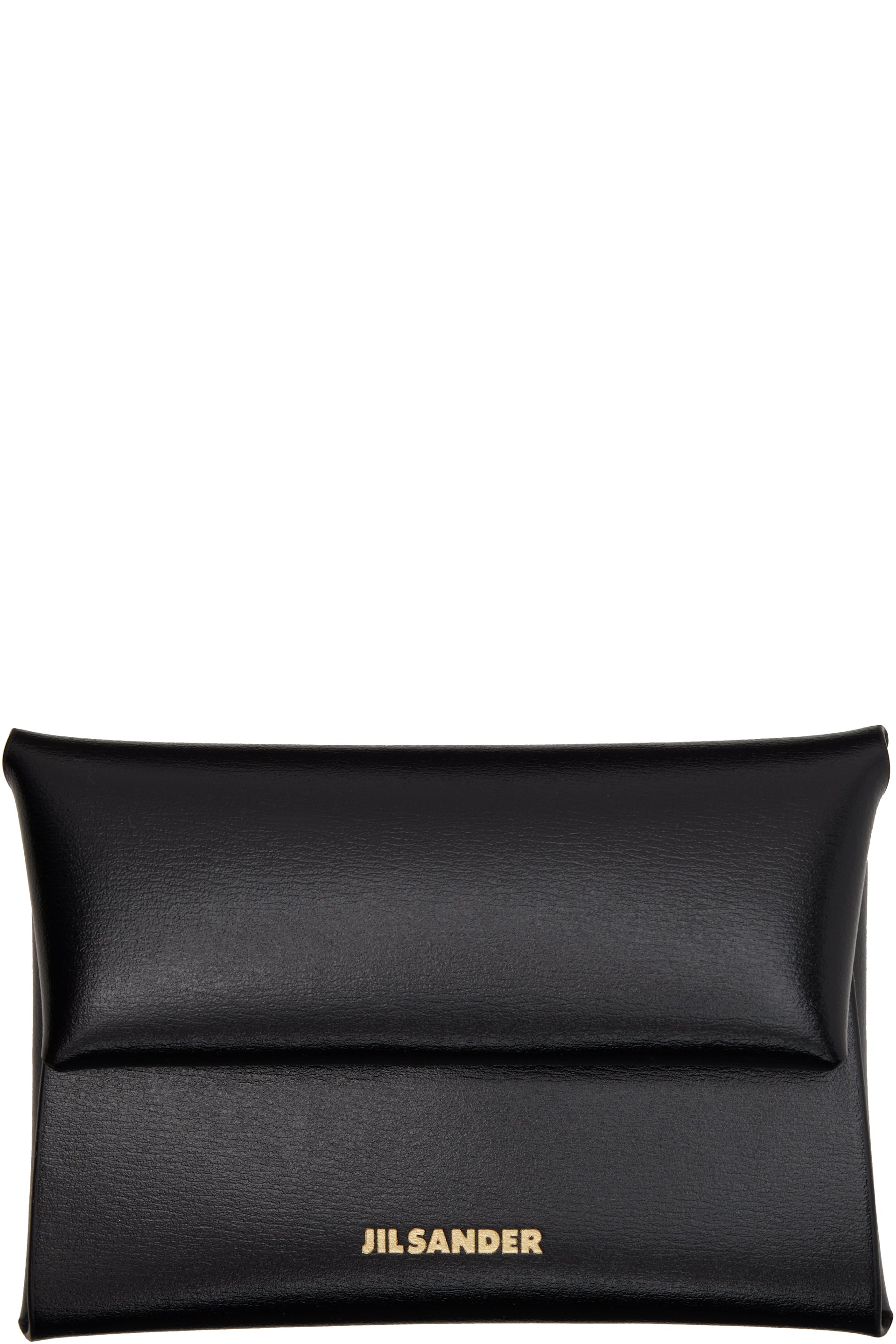 Jil Sander - Black Folded Coin Pouch