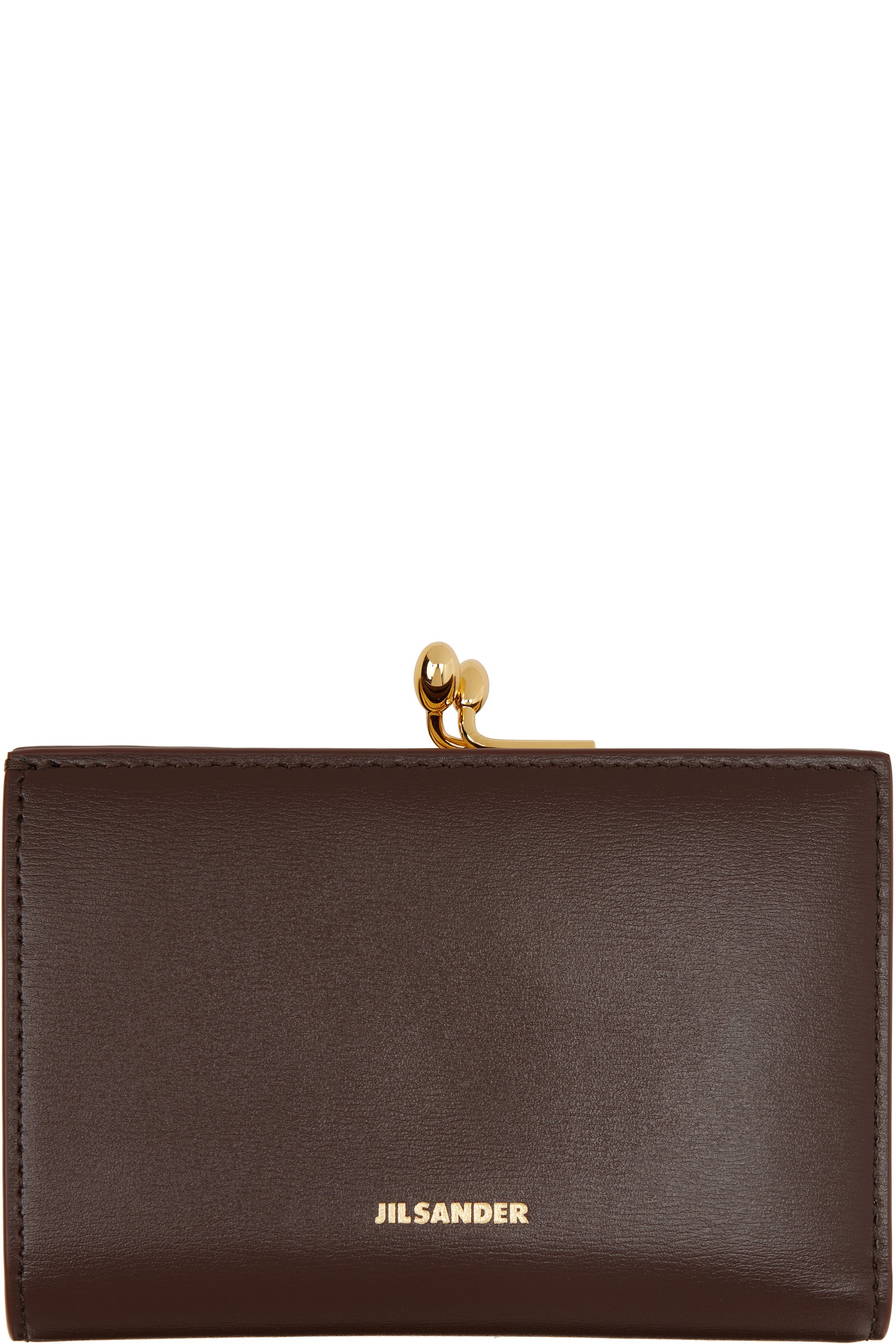 Jil Sander - Burgundy Goji Purse Small Wallet