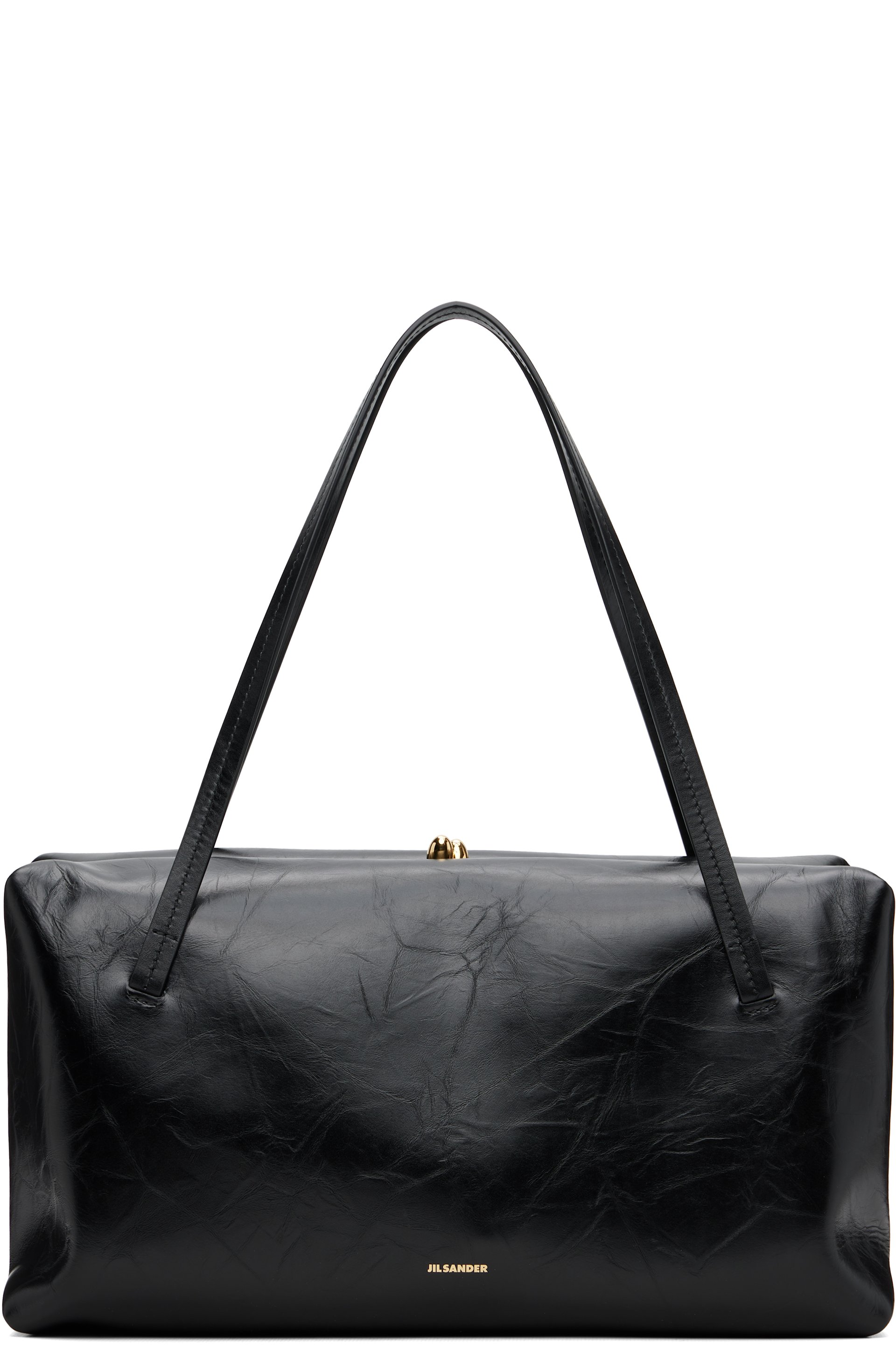 Jil Sander - 黑色中号 Goji Pillow 手提包