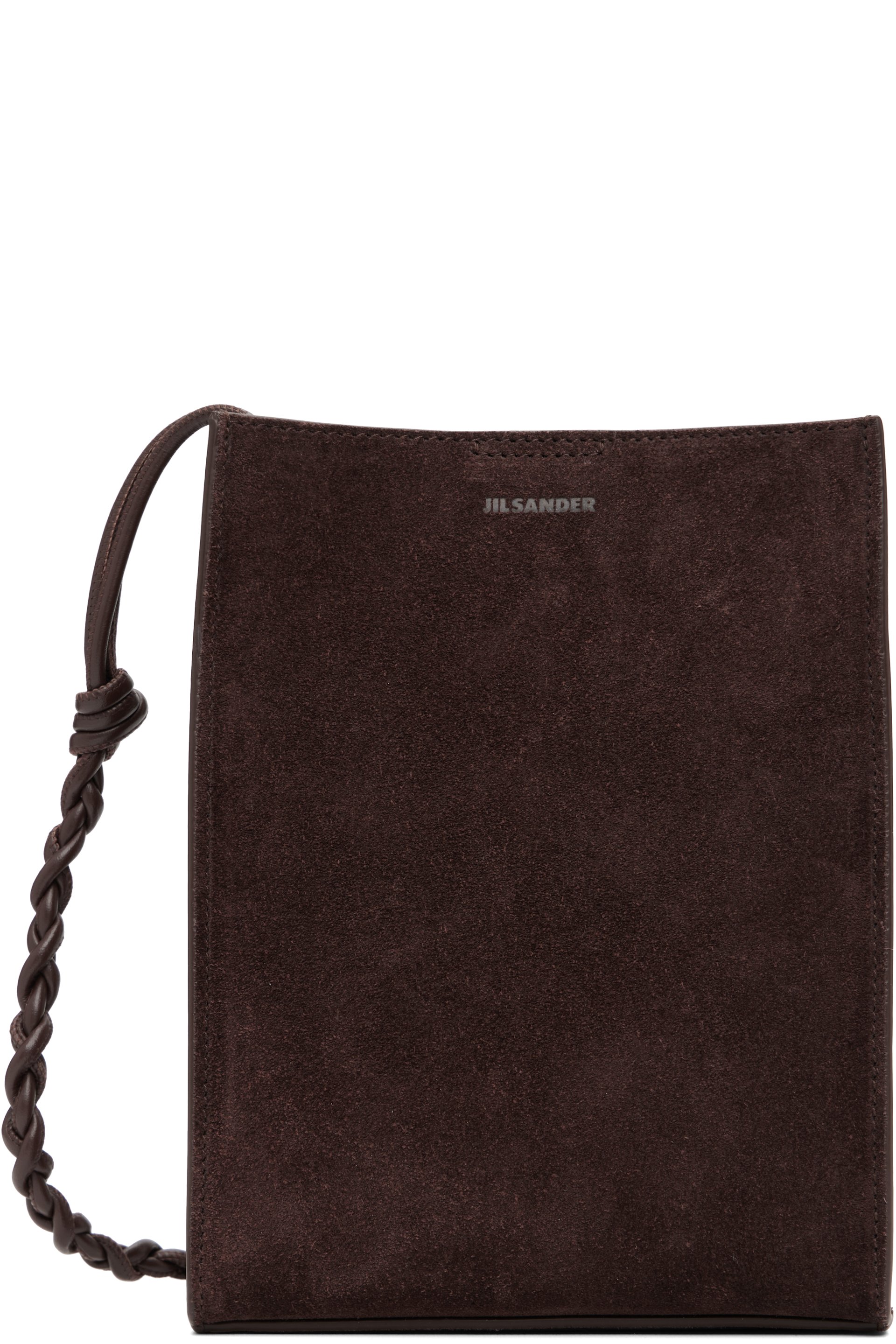 Jil Sander - Brown Tangle Small Pouch