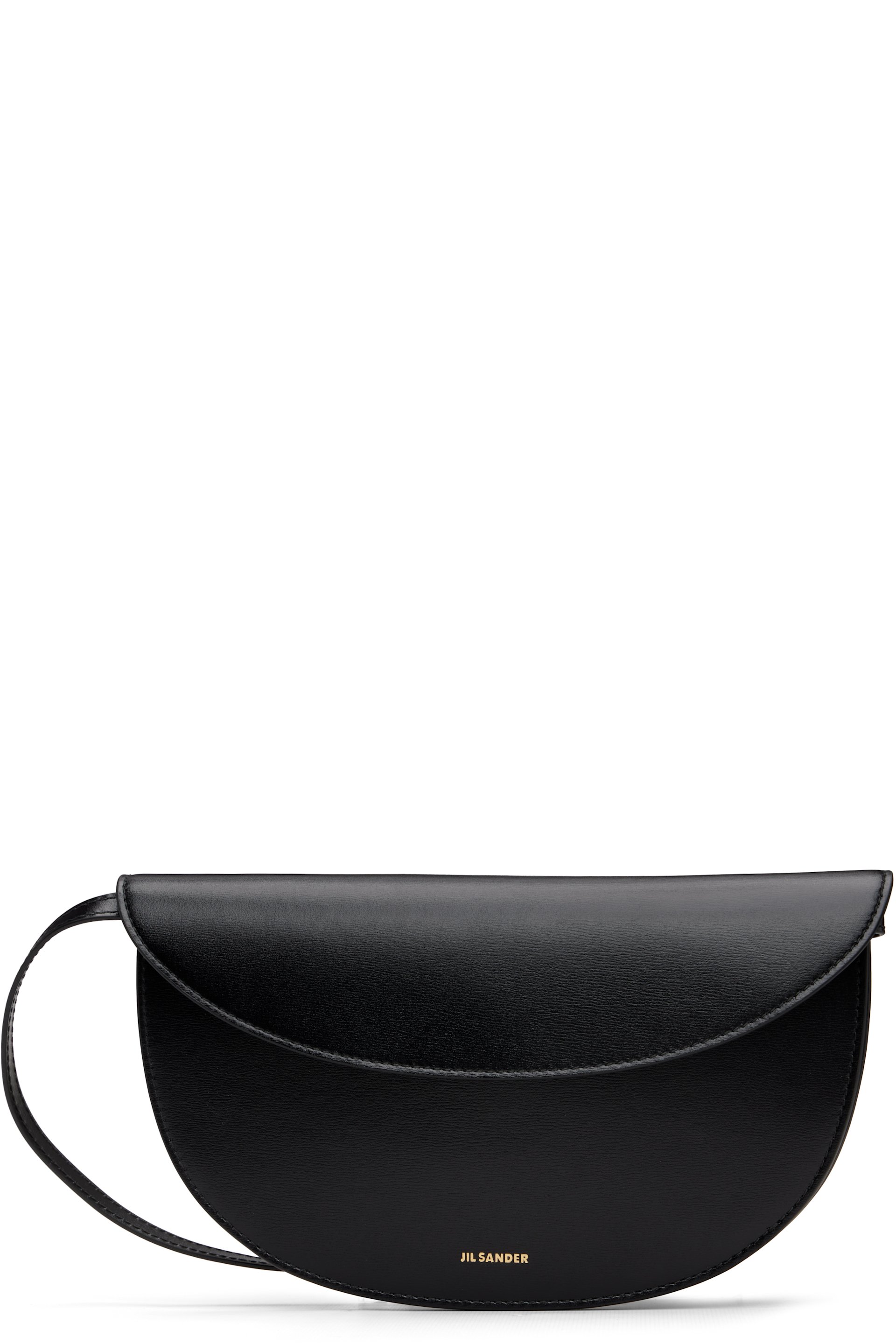 Jil Sander - Sac portefeuille noir - Curve