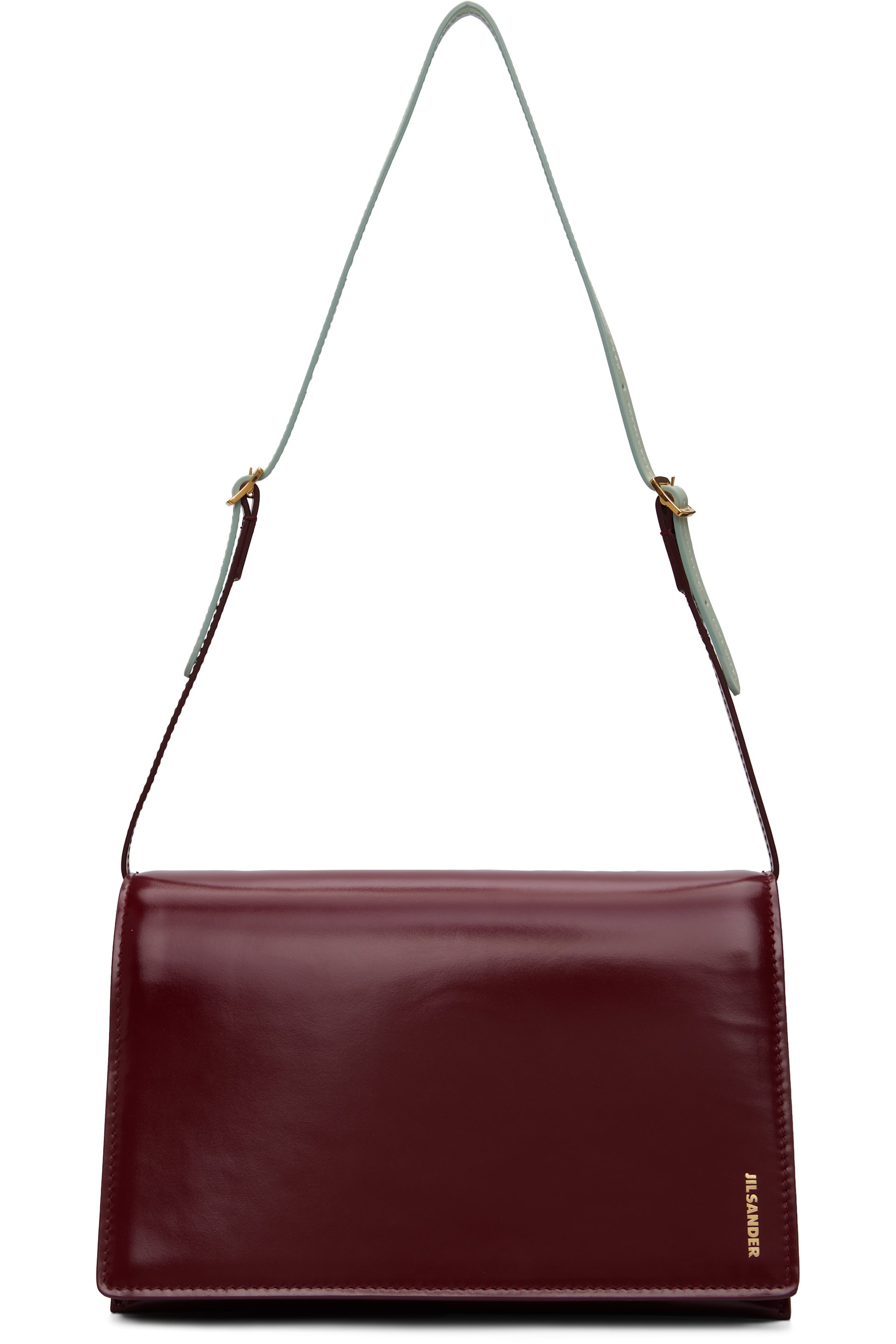 Jil Sander - Burgundy File Small Bag