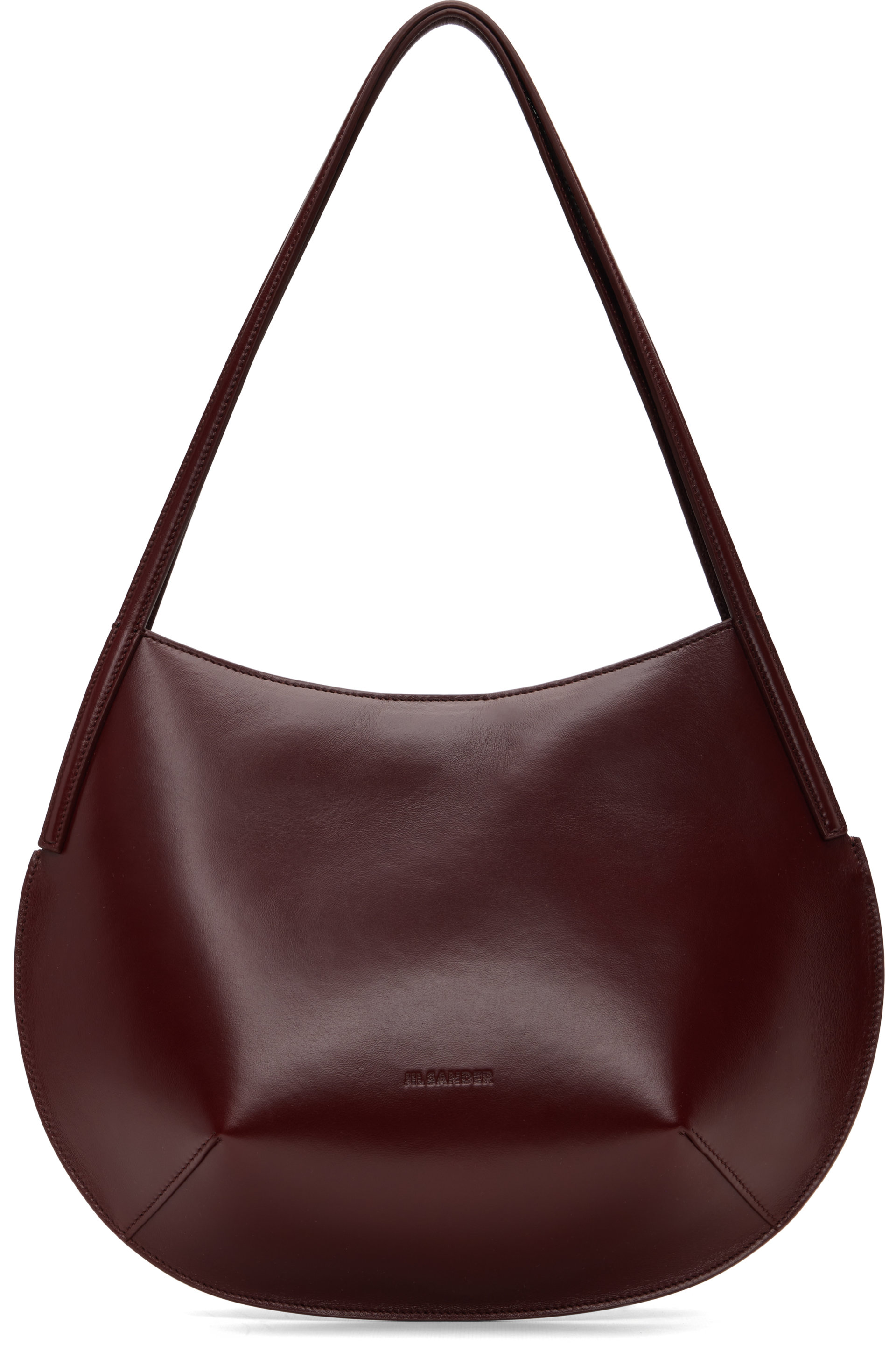 Jil Sander - Burgundy Kante Shoulder Bag