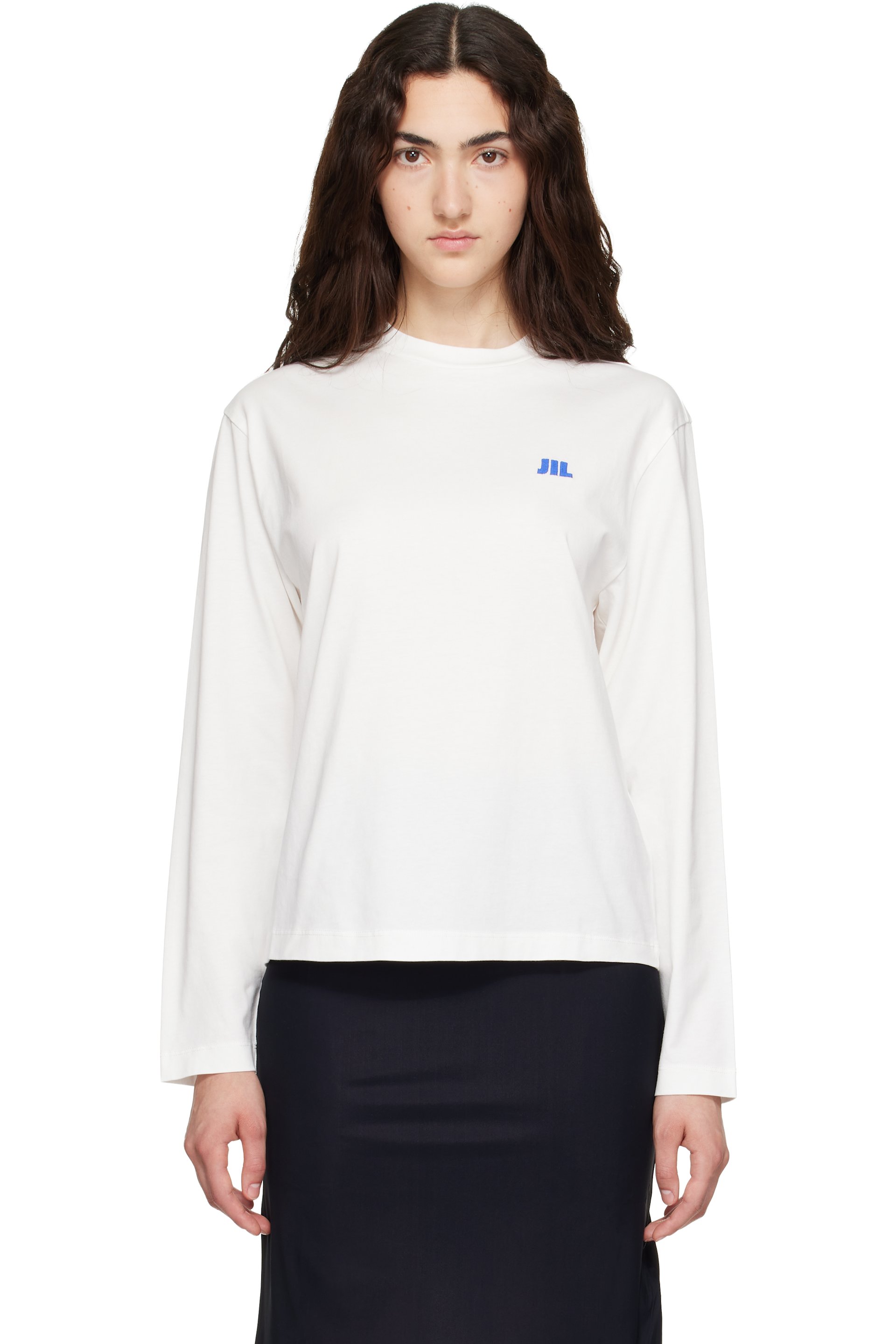 Jil Sander - 白色 Cotton Crew-Neck T 恤