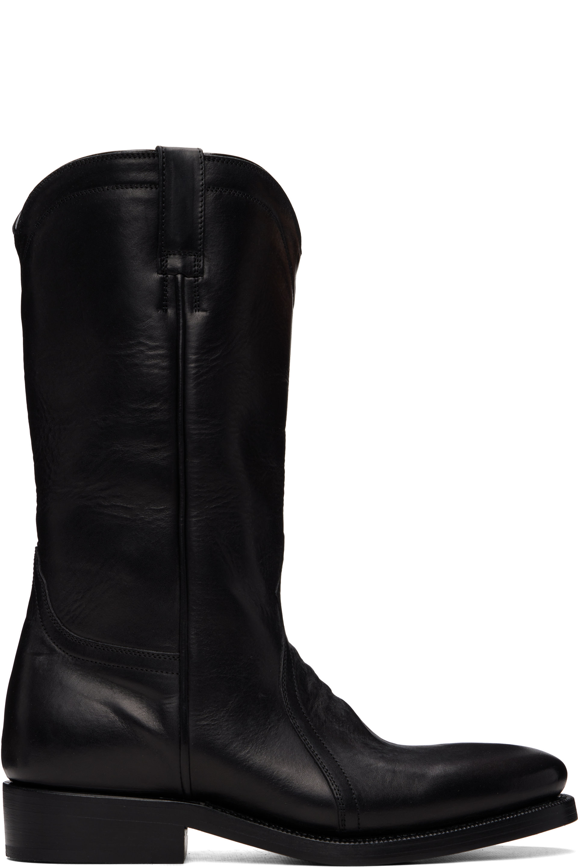 Jil Sander - Black Leather Boots