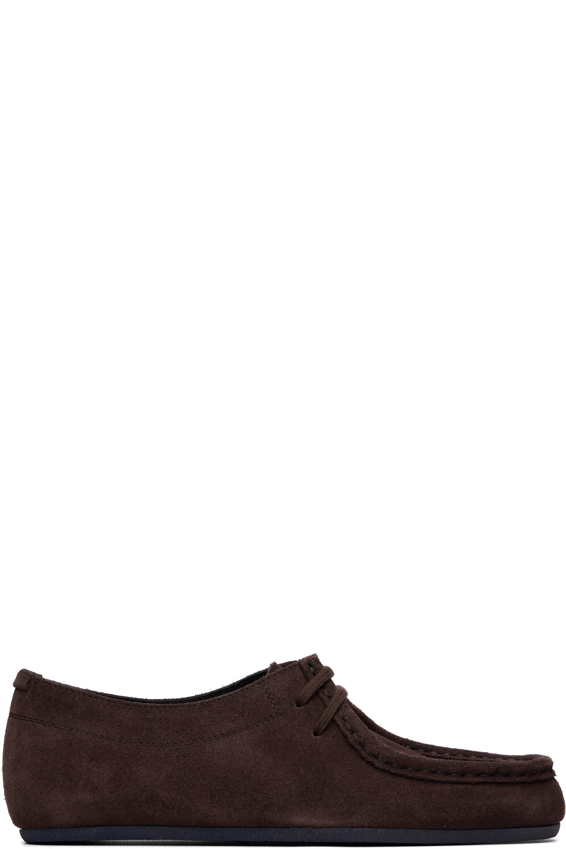 Jil Sander - Derbys Hood bruns à laçage