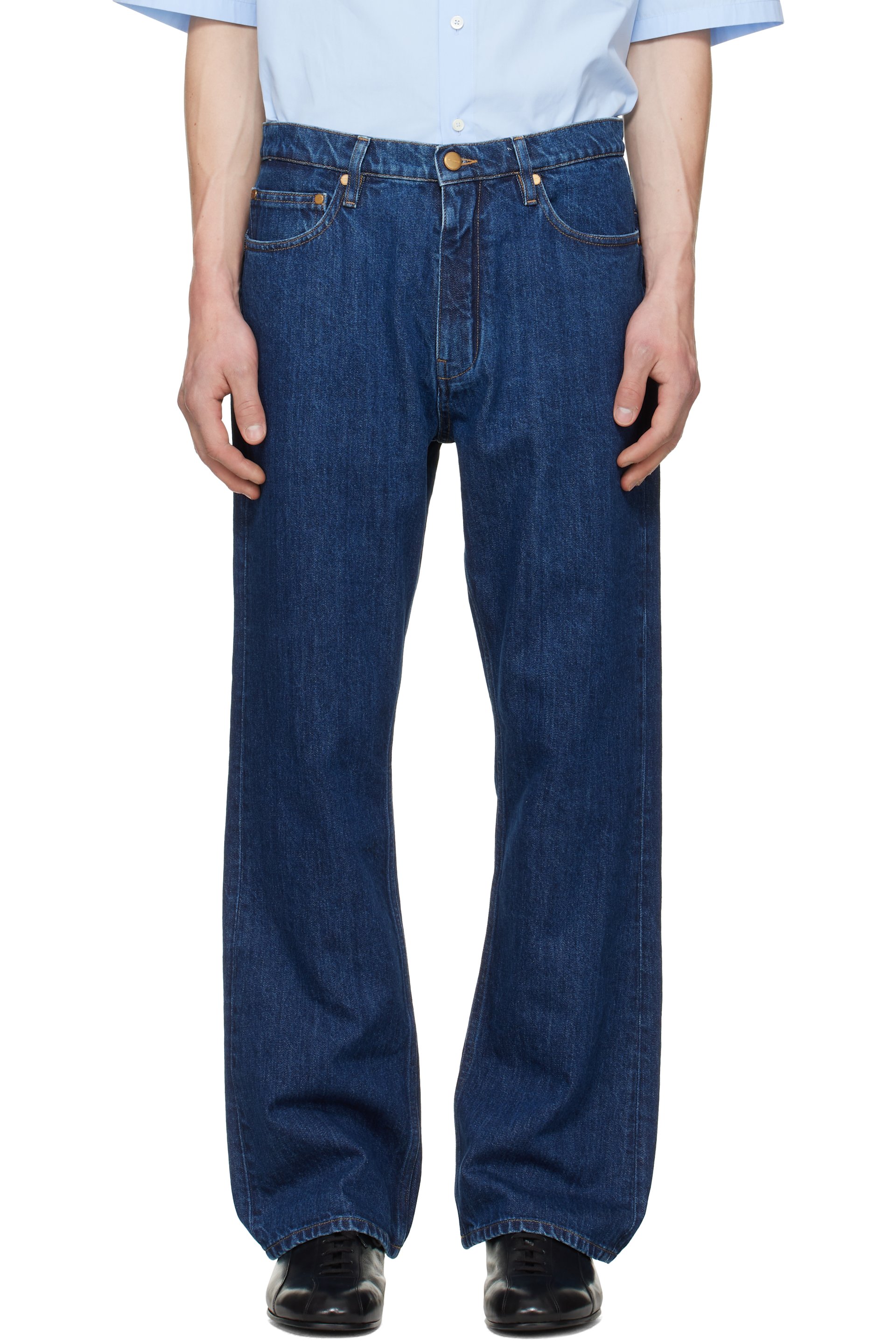 Jil Sander - Blue Regular Denim Jeans