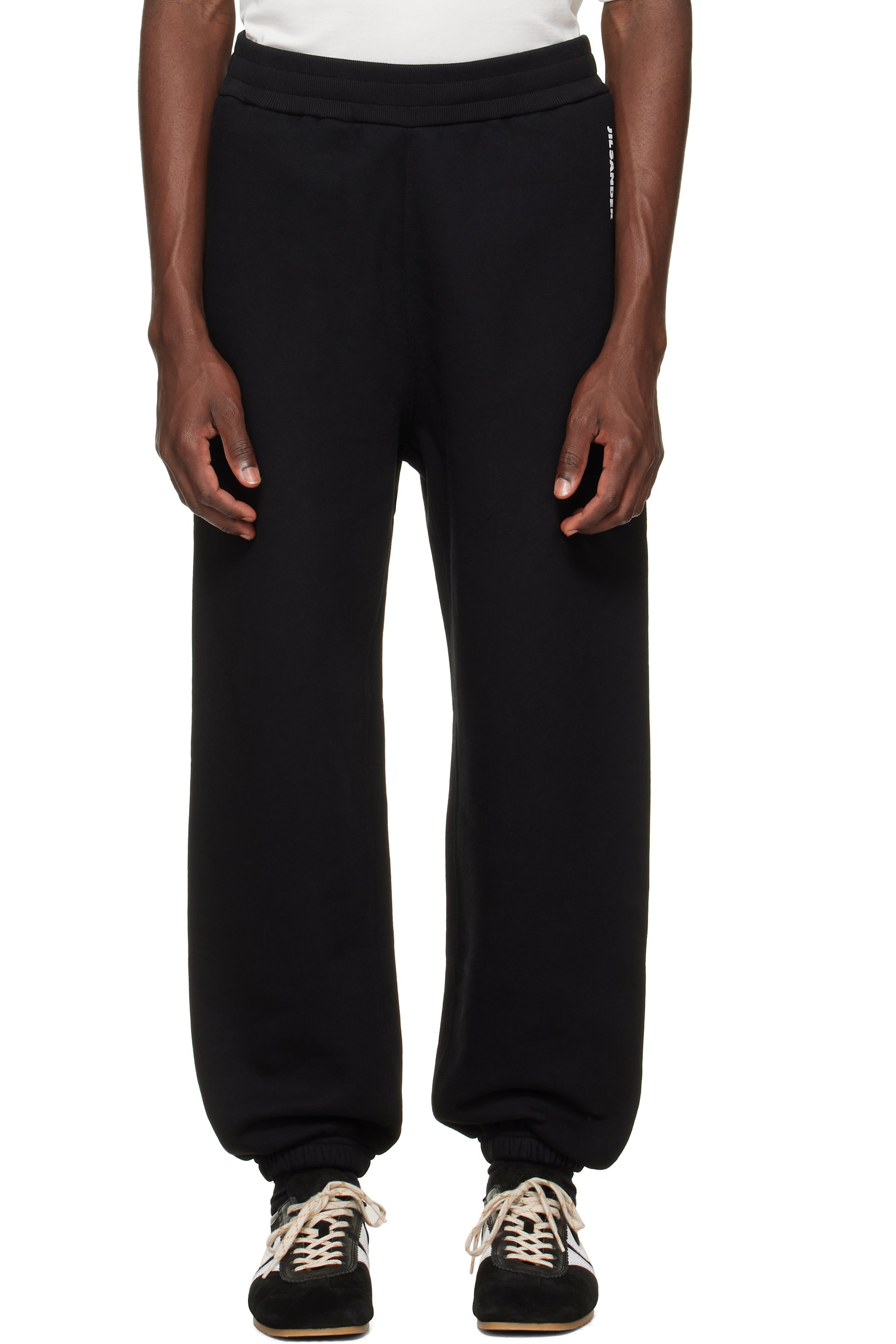 Jil Sander - Black Cotton Sweatpants