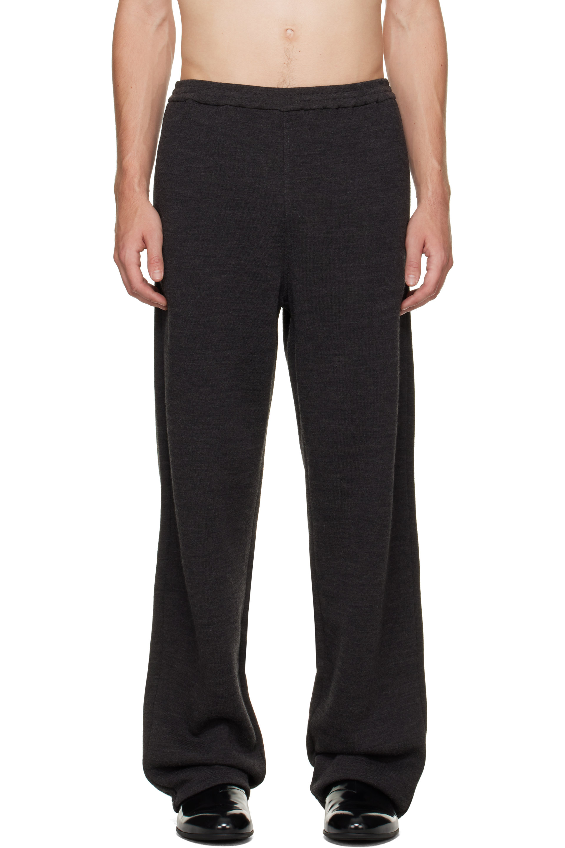 Jil Sander - Black Fleece Trousers