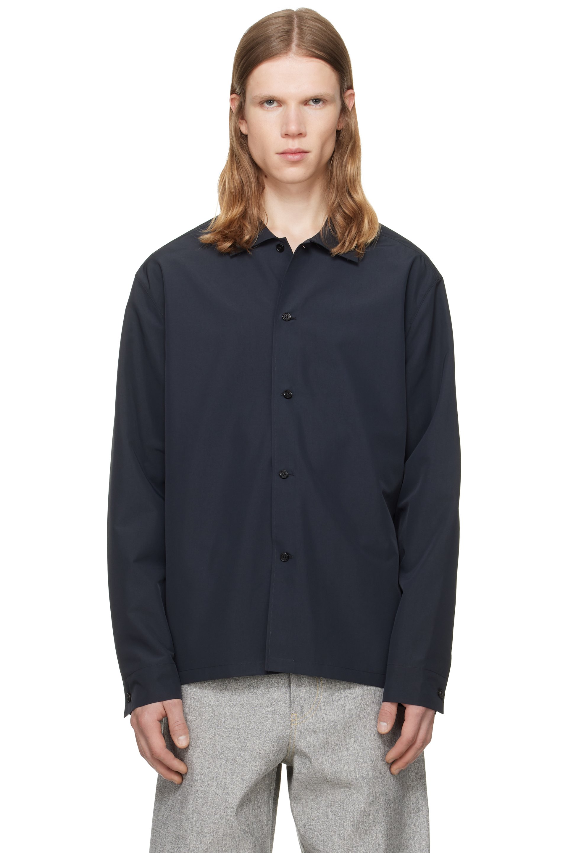 Jil Sander - Black Boxy Shirt