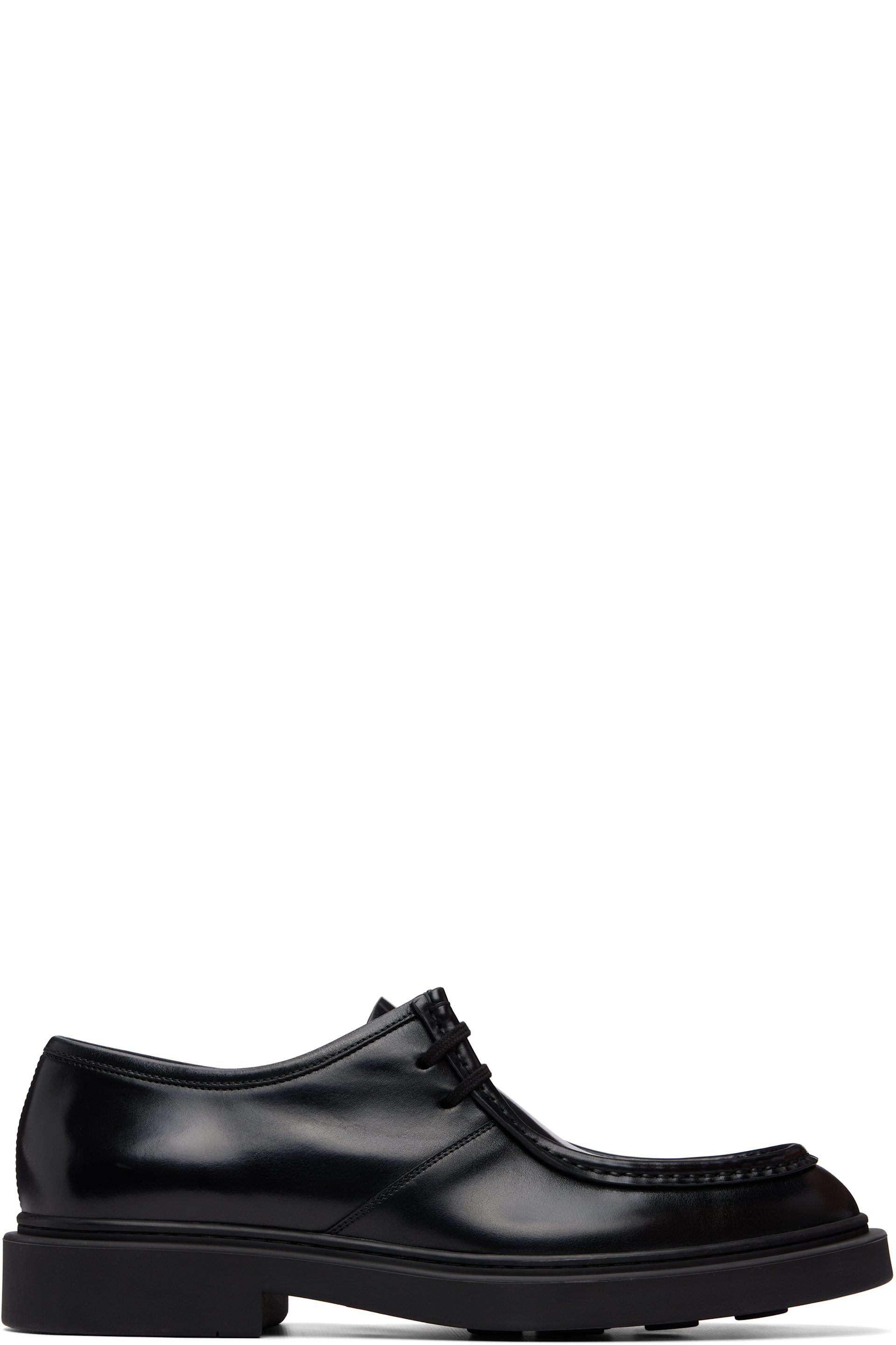 Jil Sander - Black Lace-Up Derbys