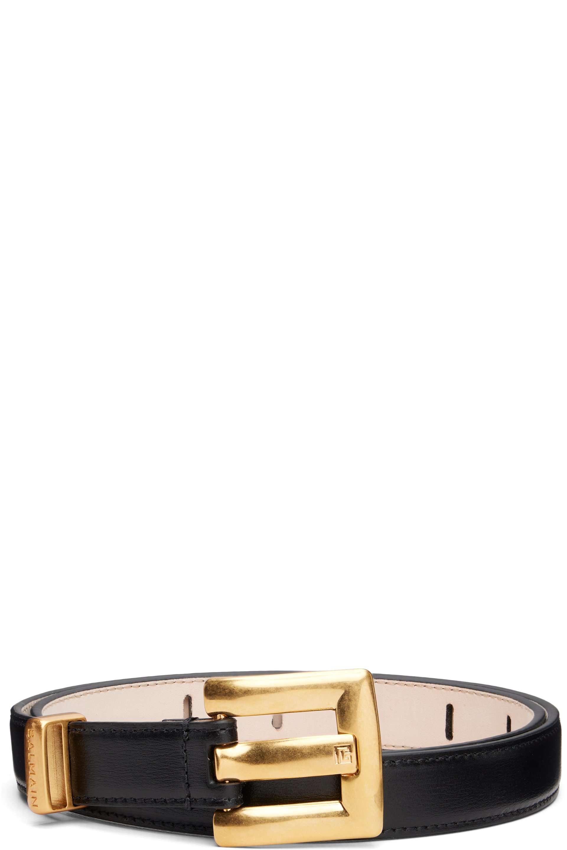 BALMAIN - Black Anthem Belt