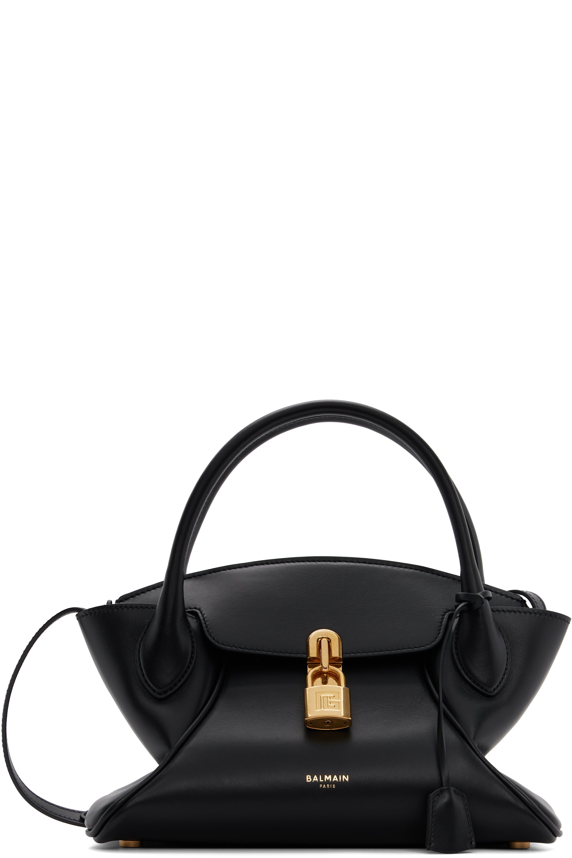 BALMAIN - Black Small Pulse Day Bag