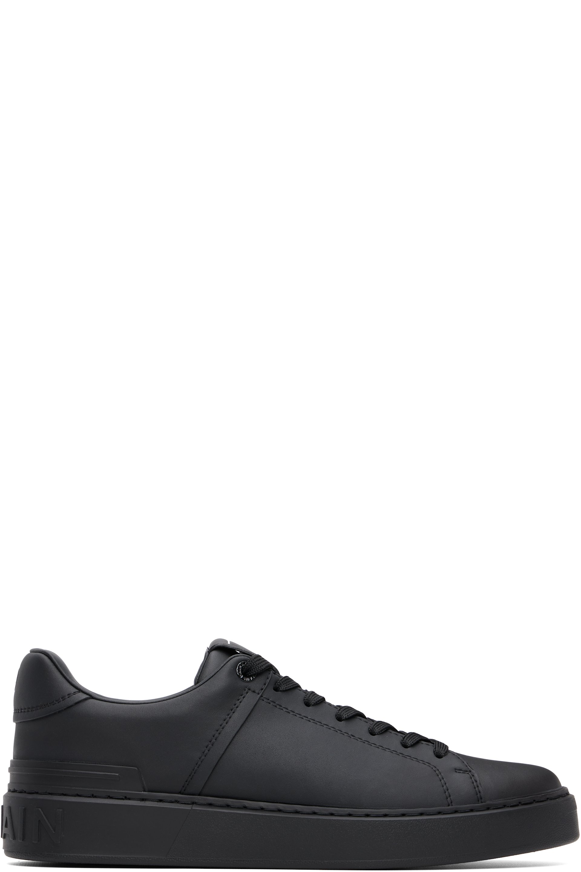 BALMAIN - Black B-Corp Sneakers