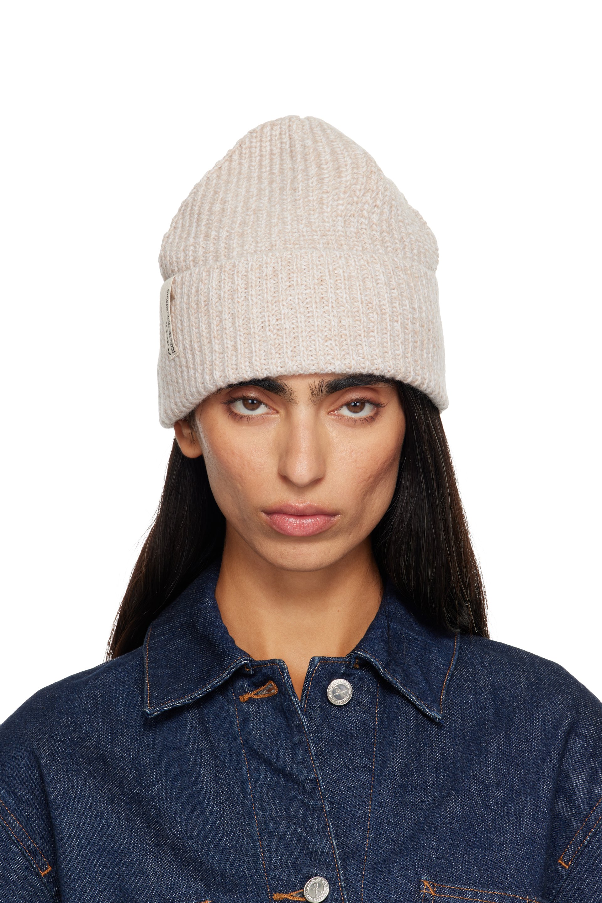 A.P.C. - Beige Noa Beanie