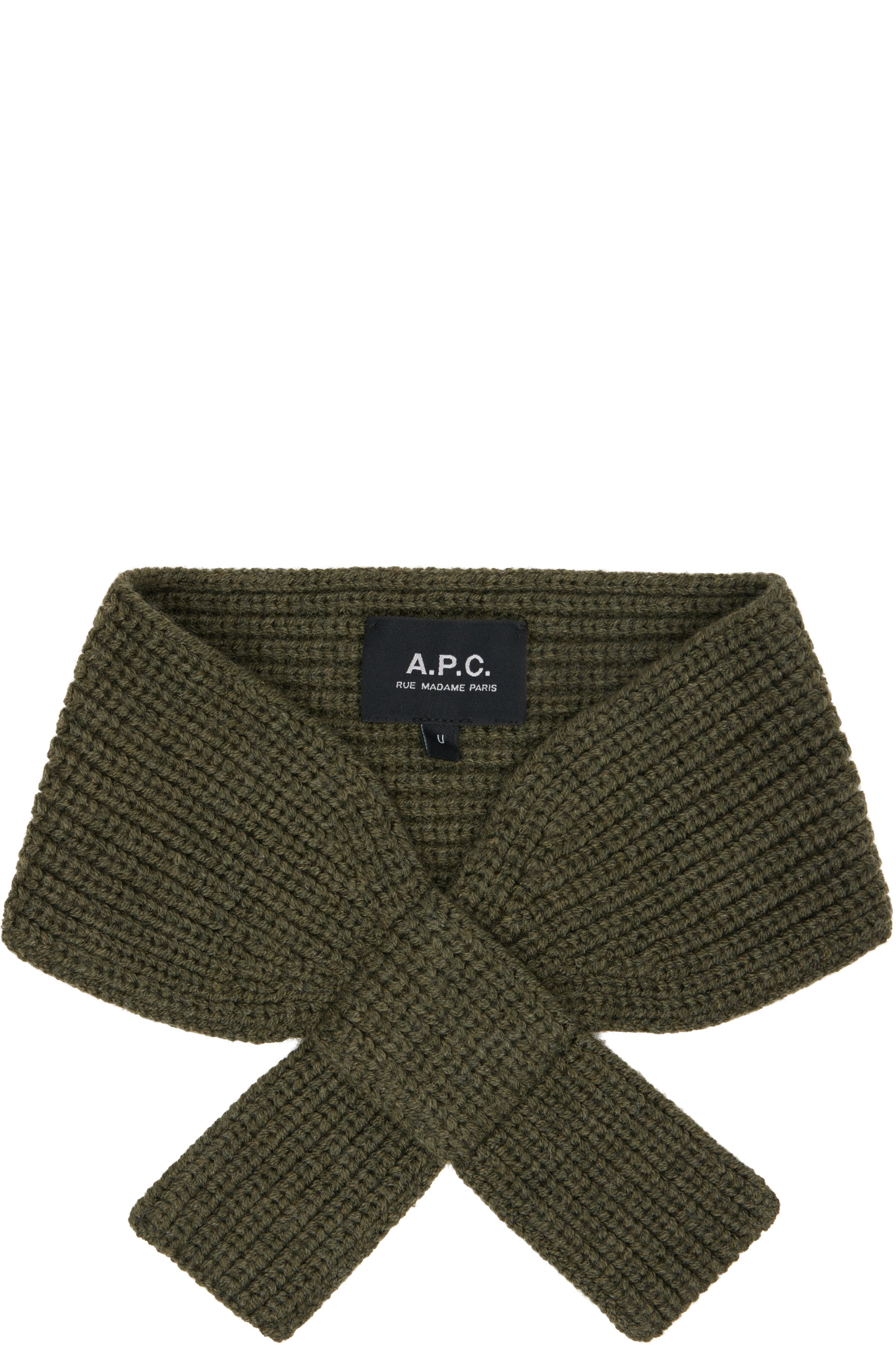 A.P.C. - Khaki Luna Scarf
