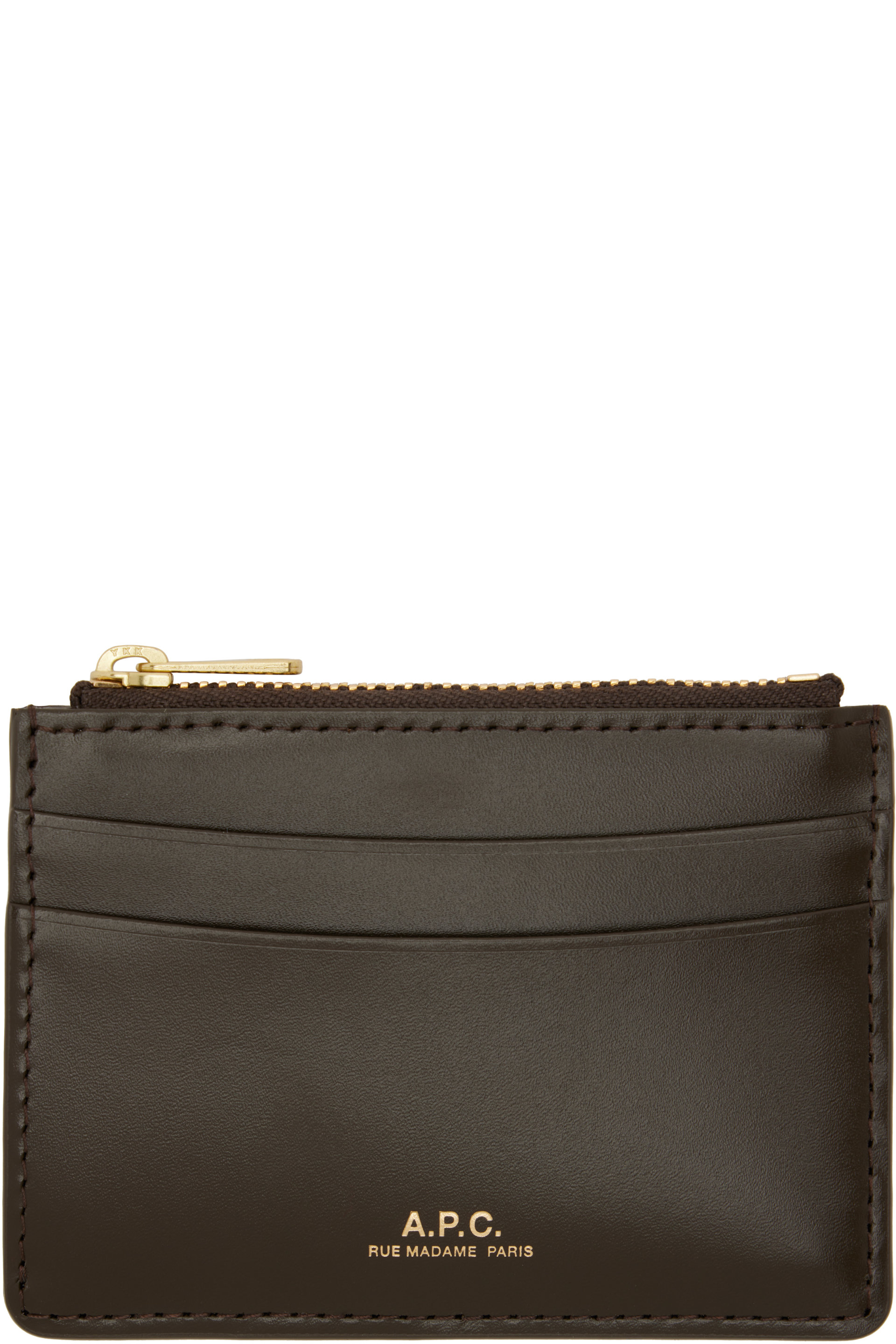 A.P.C. - Khaki Paris Card Holder