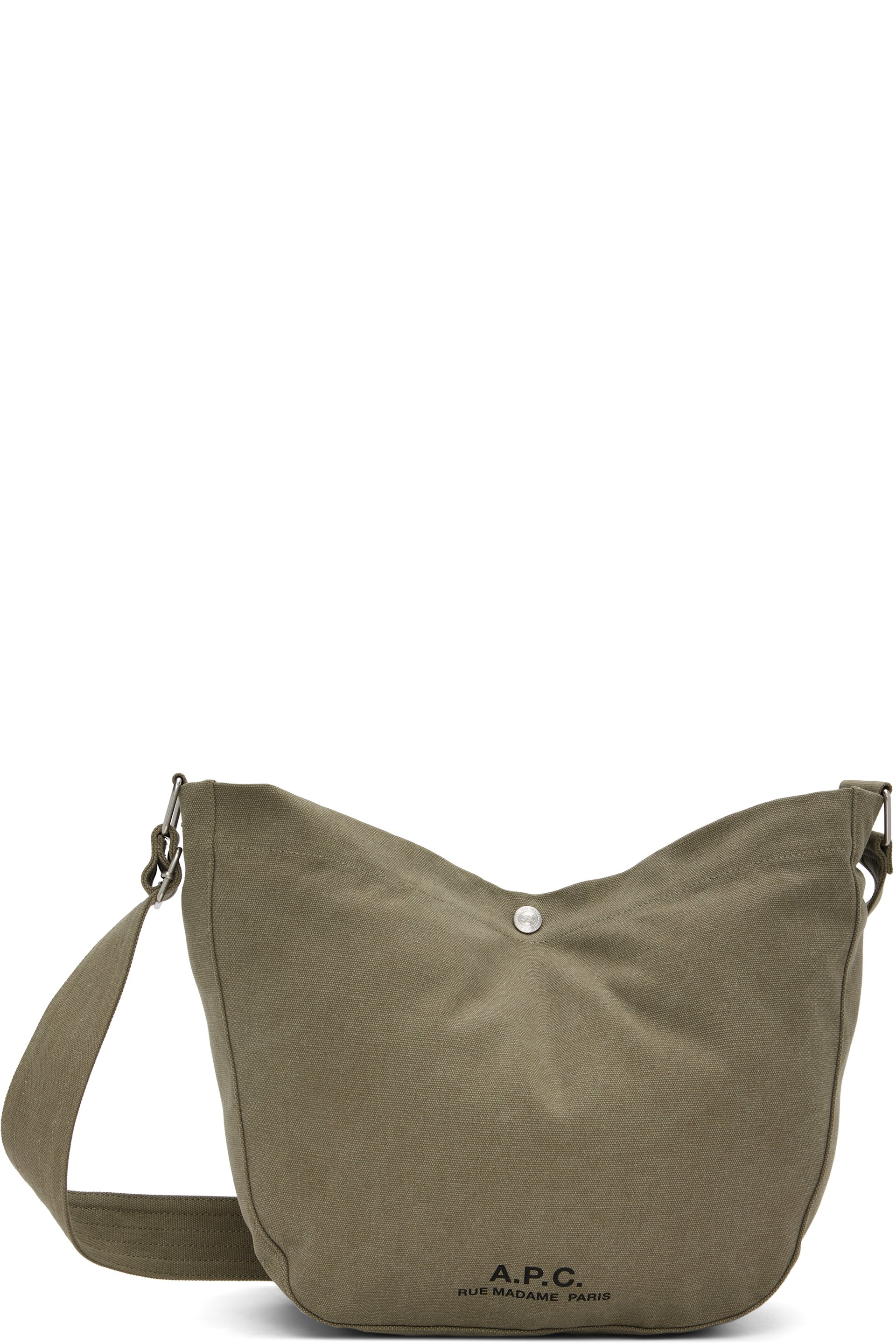 A.P.C. - Khaki Journal Satchel