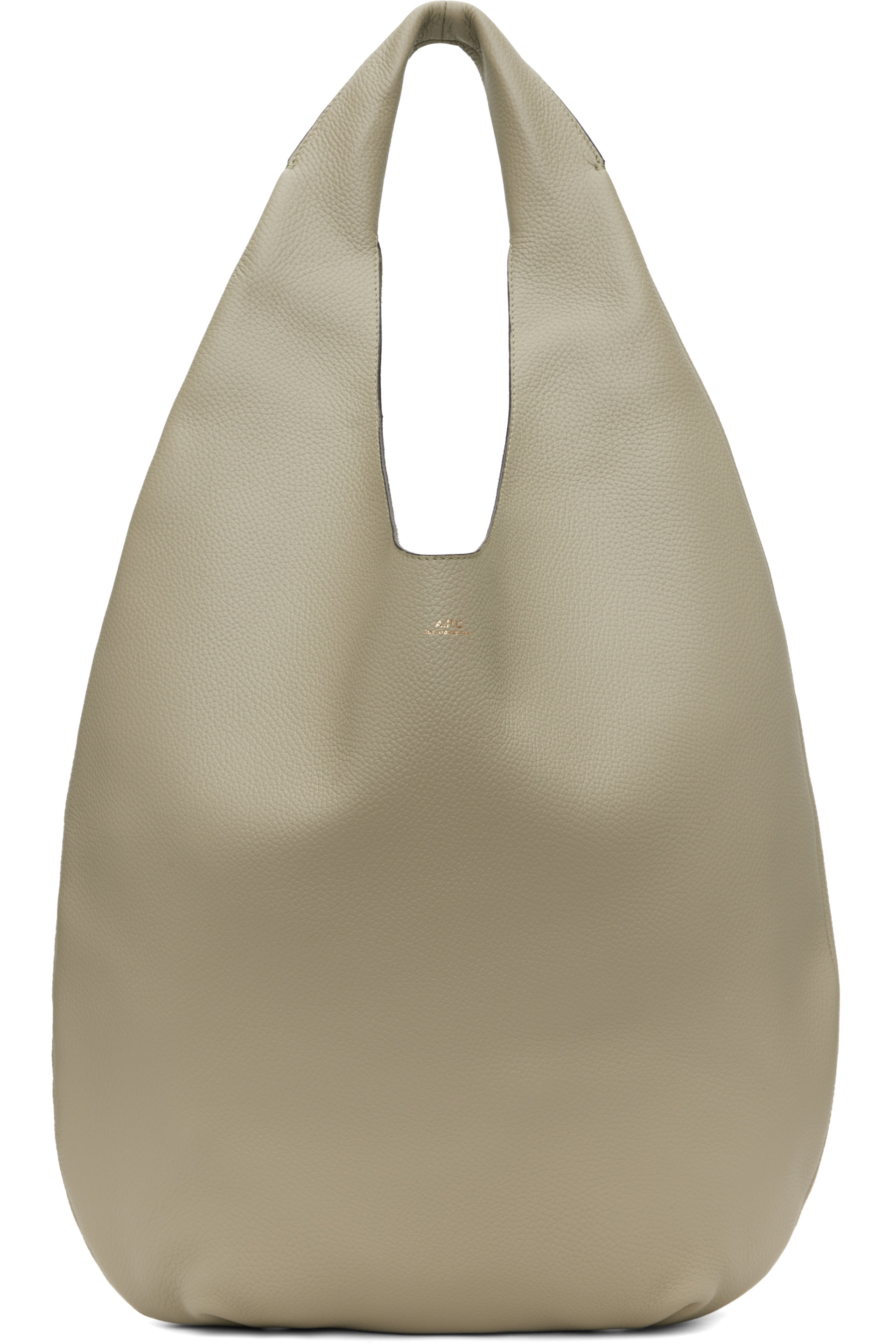 A.P.C. - Taupe 'Le Neige' Bag