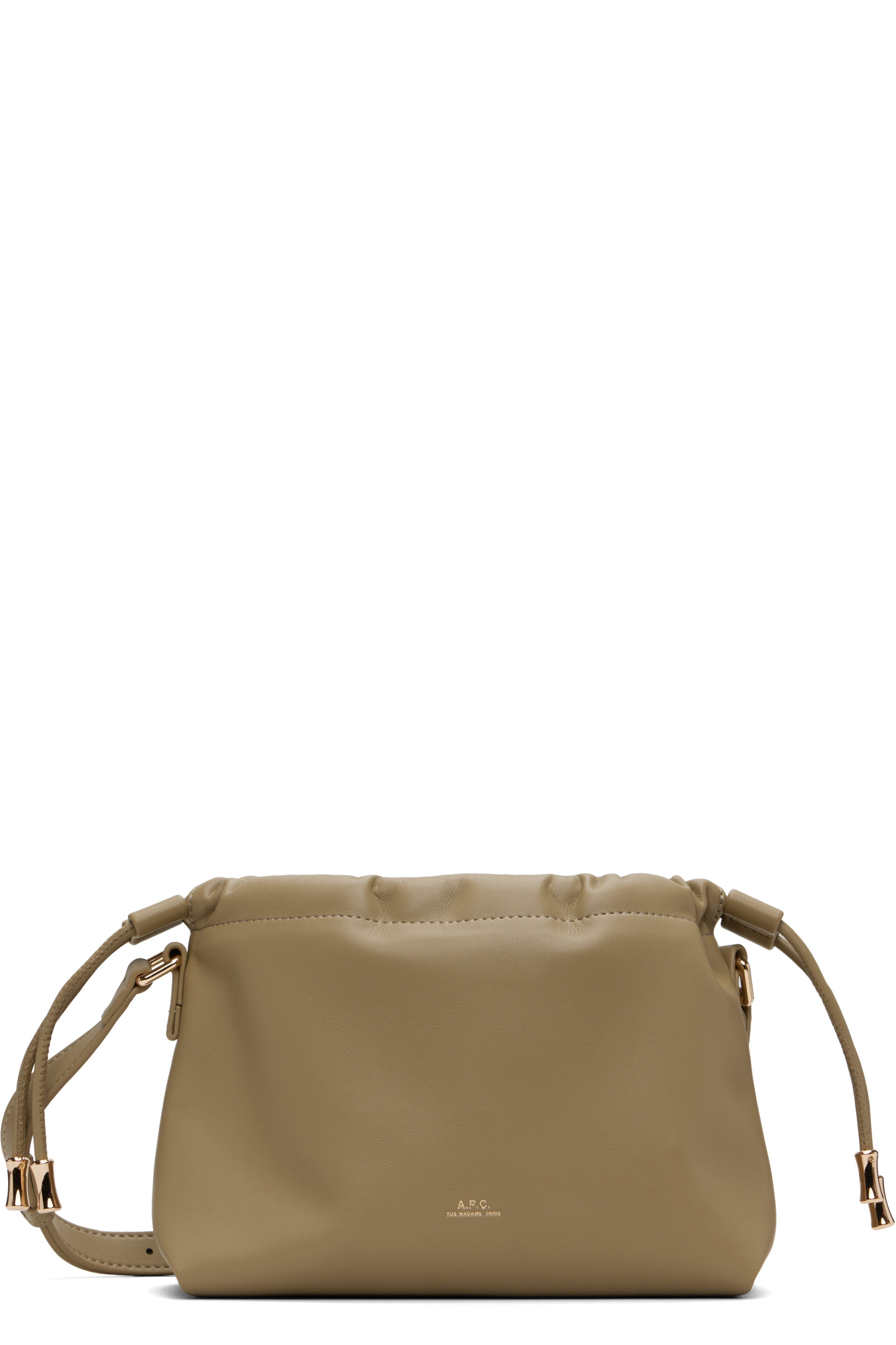 A.P.C. - Khaki Ninon Mini Bag