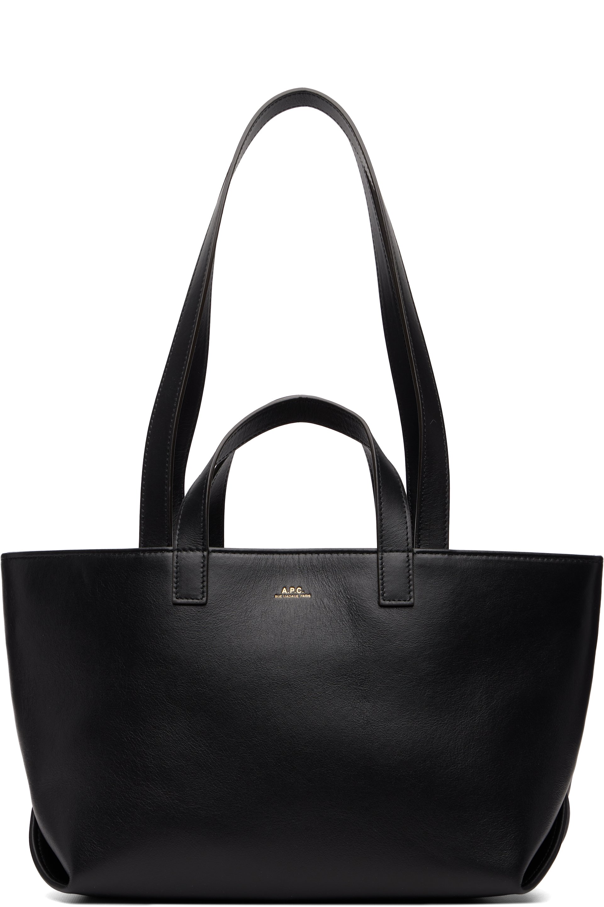A.P.C. - Black Drummer Small Tote