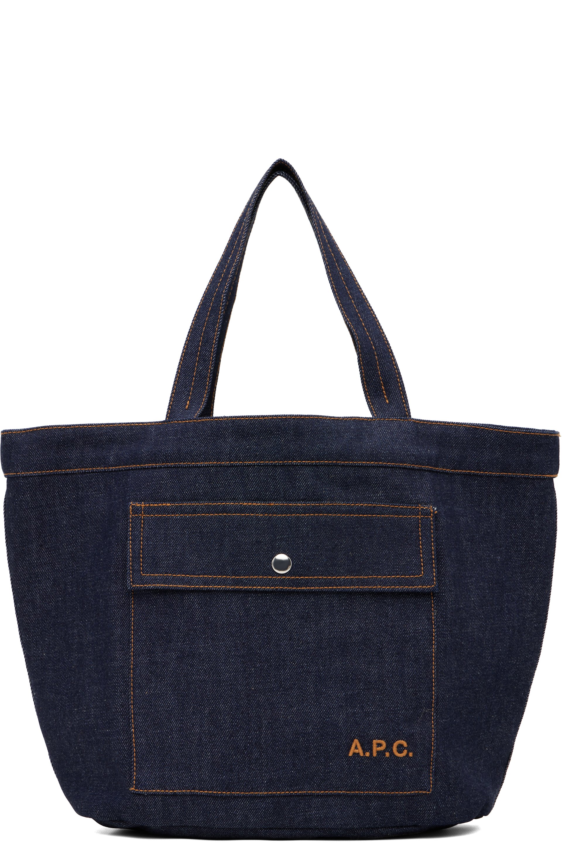 A.P.C. - Navy Jade Tote