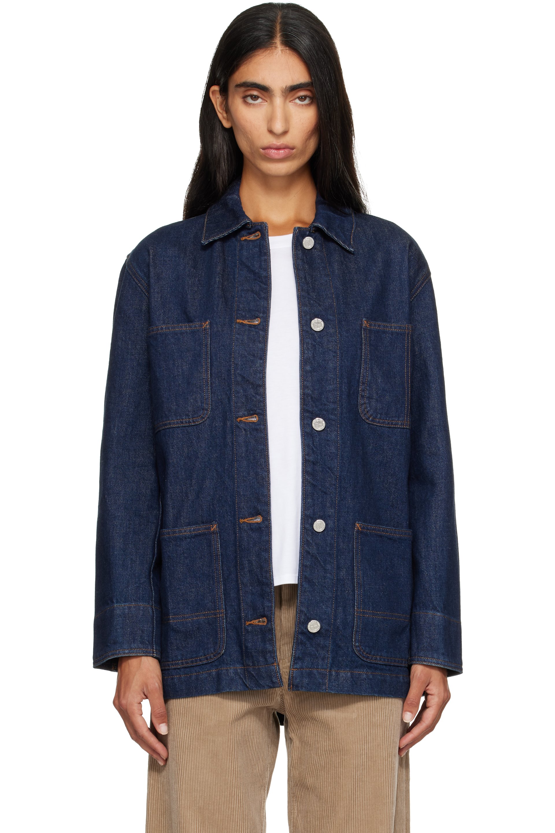 A.P.C. - Blue Worker Denim Jacket