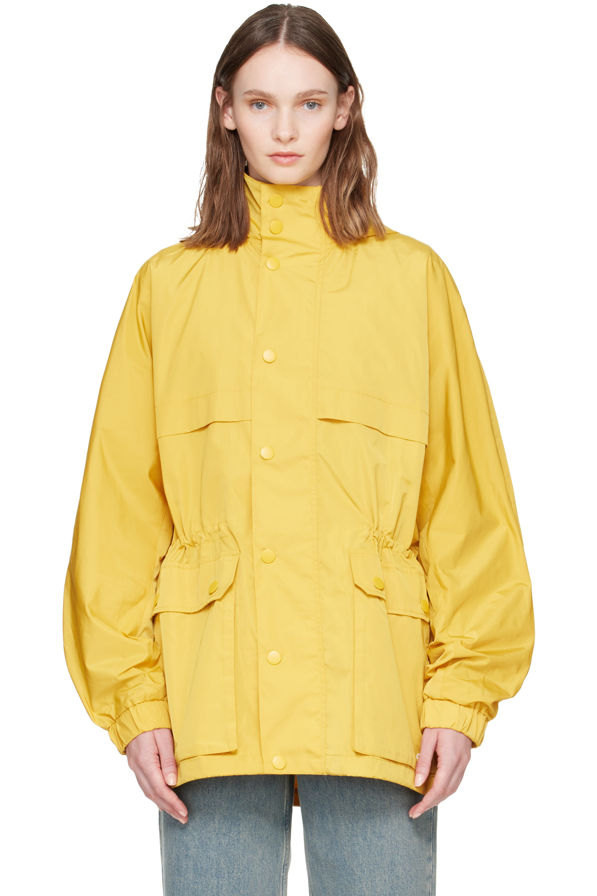 A.P.C. - Yellow Valery Windbreaker Parka Jacket