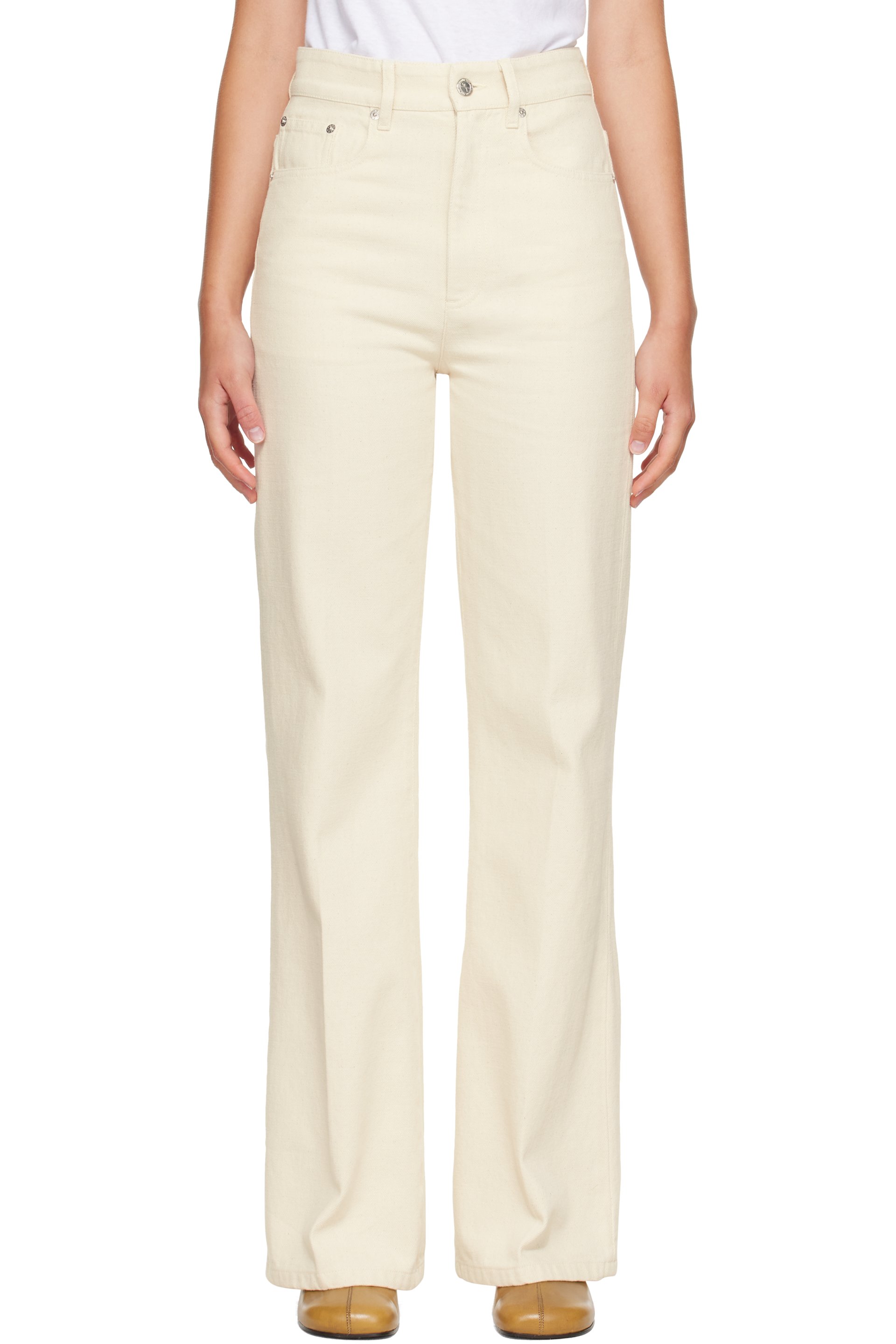 A.P.C. - Off-White Domino Jeans