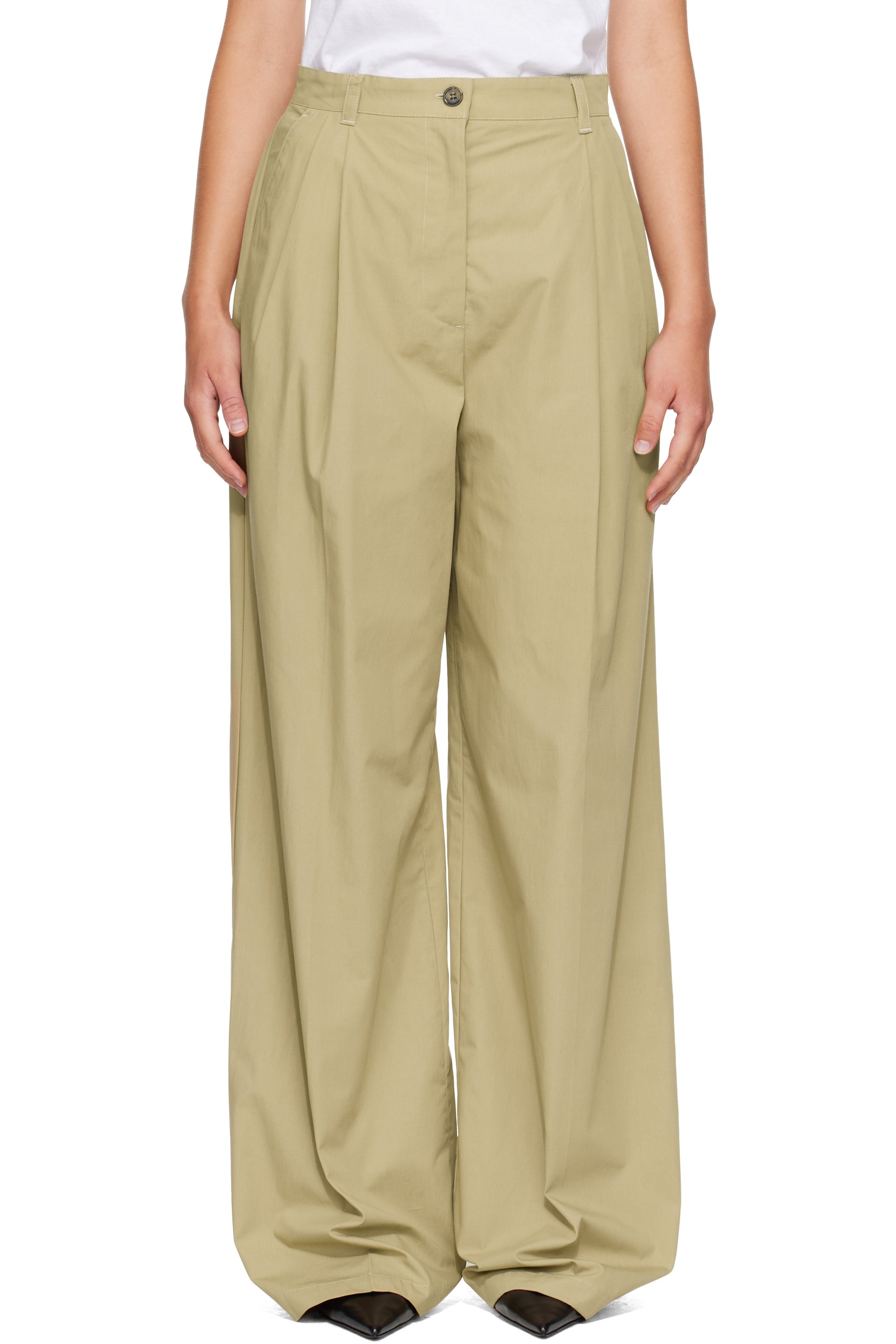 A.P.C. - Beige Ginny Trousers
