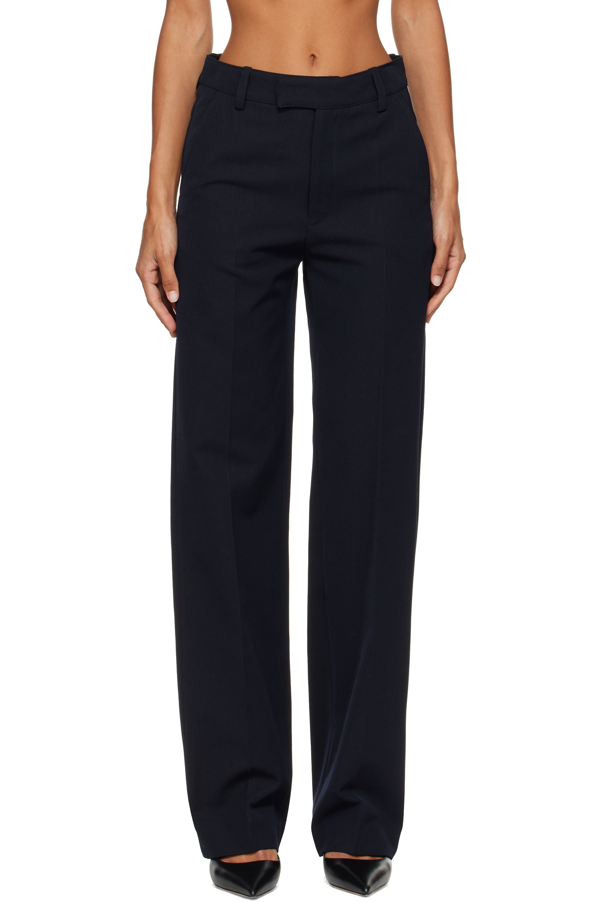 A.P.C. - Navy Becky Trousers