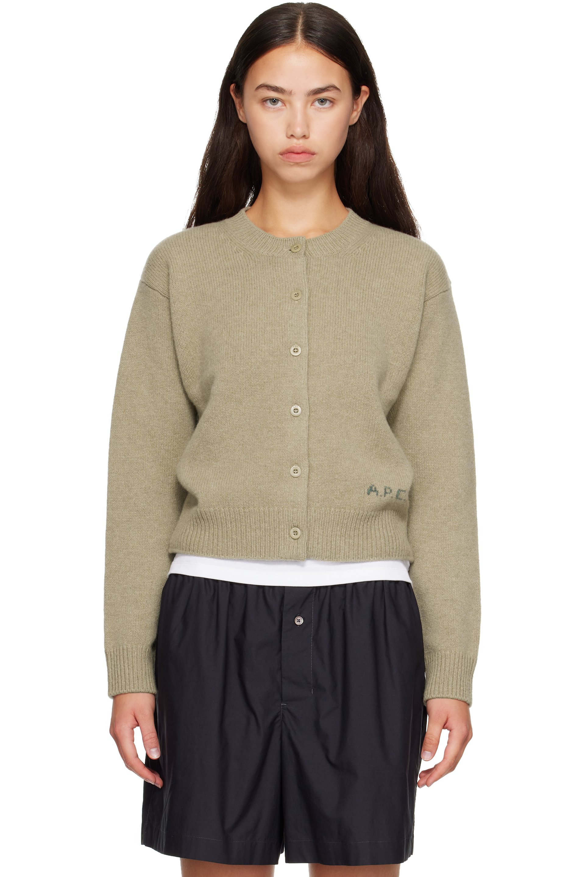 A.P.C. - Beige Lila Cardigan