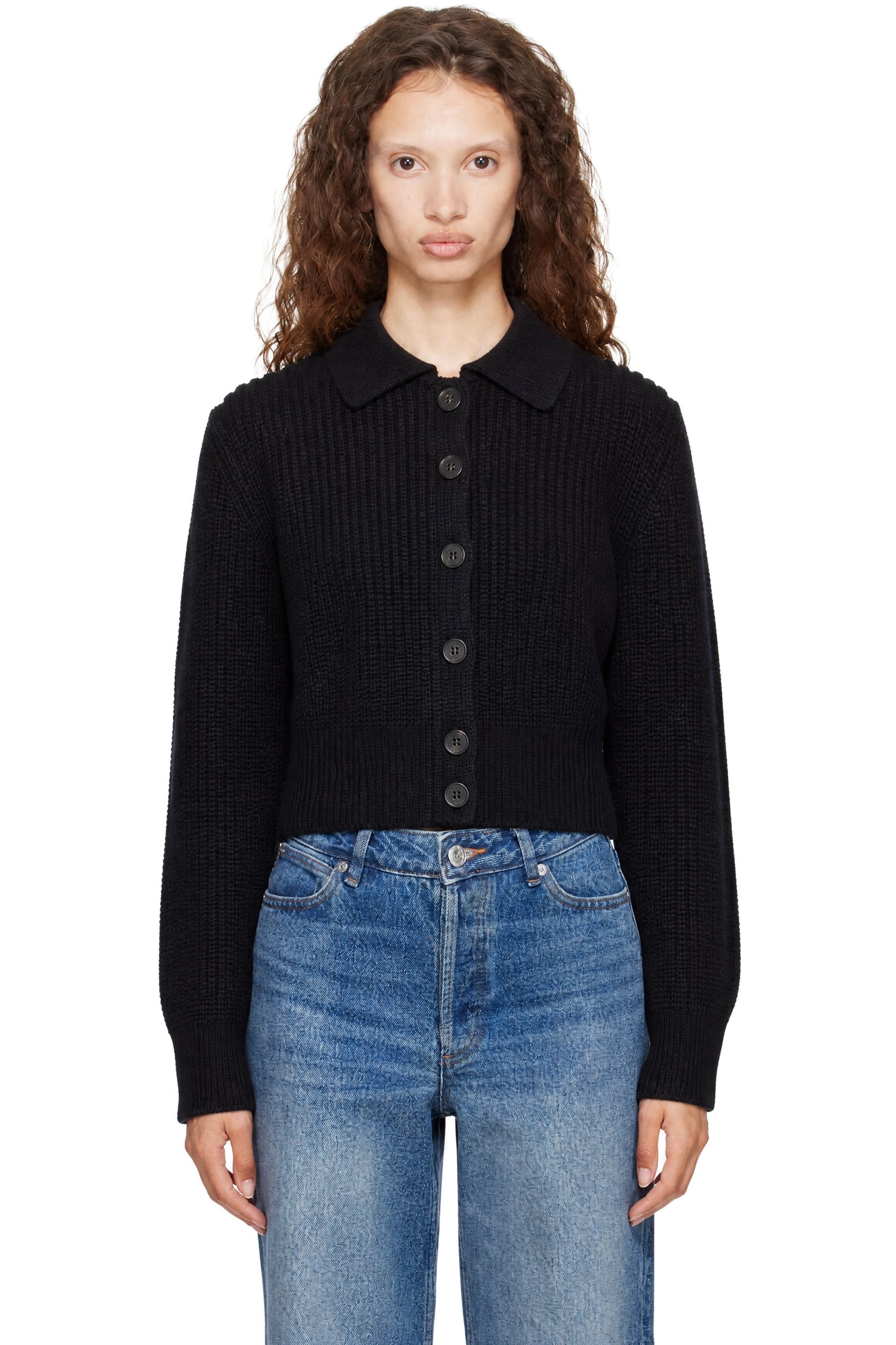 A.P.C. - Navy Jenn Cardigan