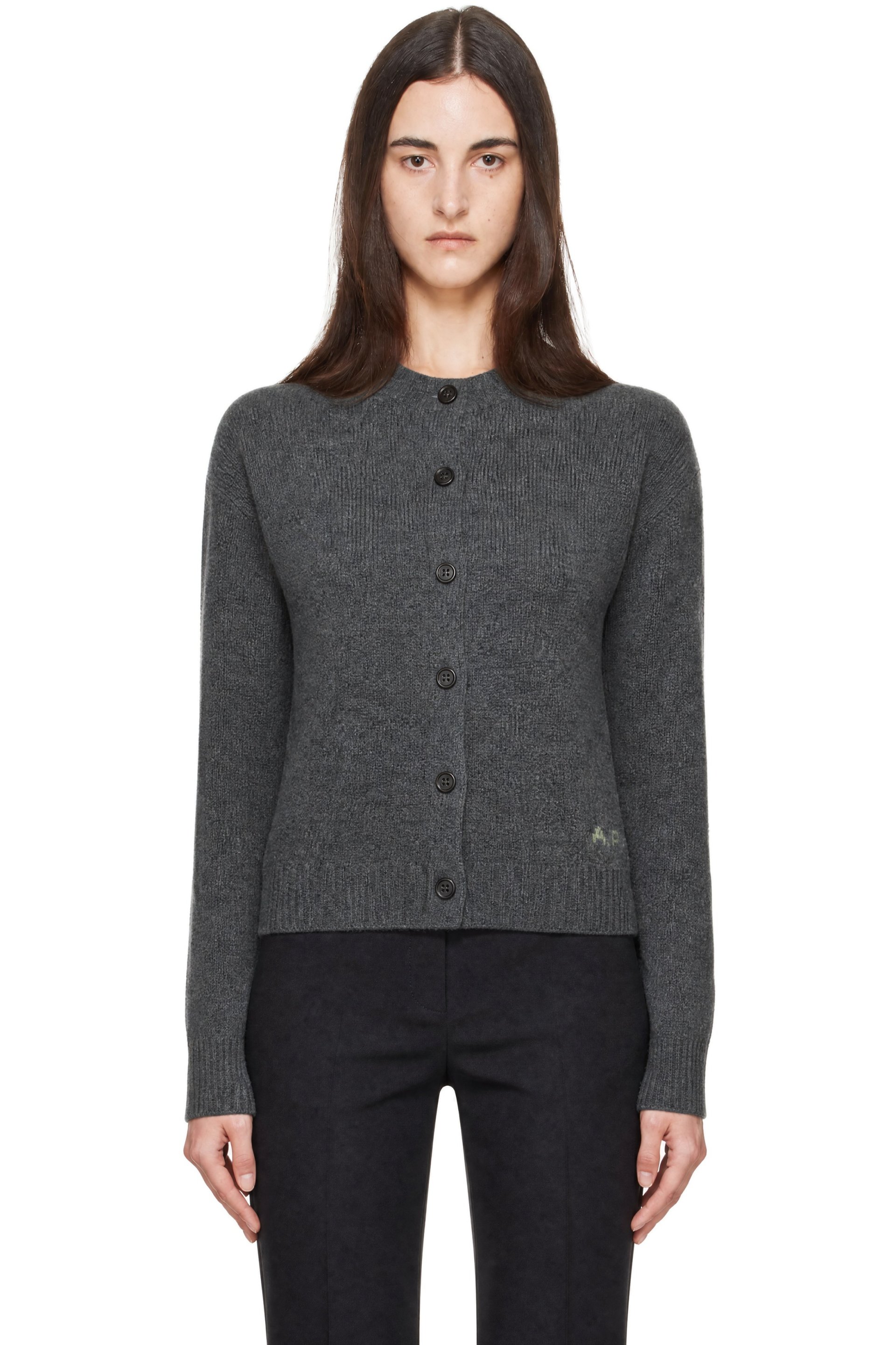 A.P.C. - Gray Lila Cardigan