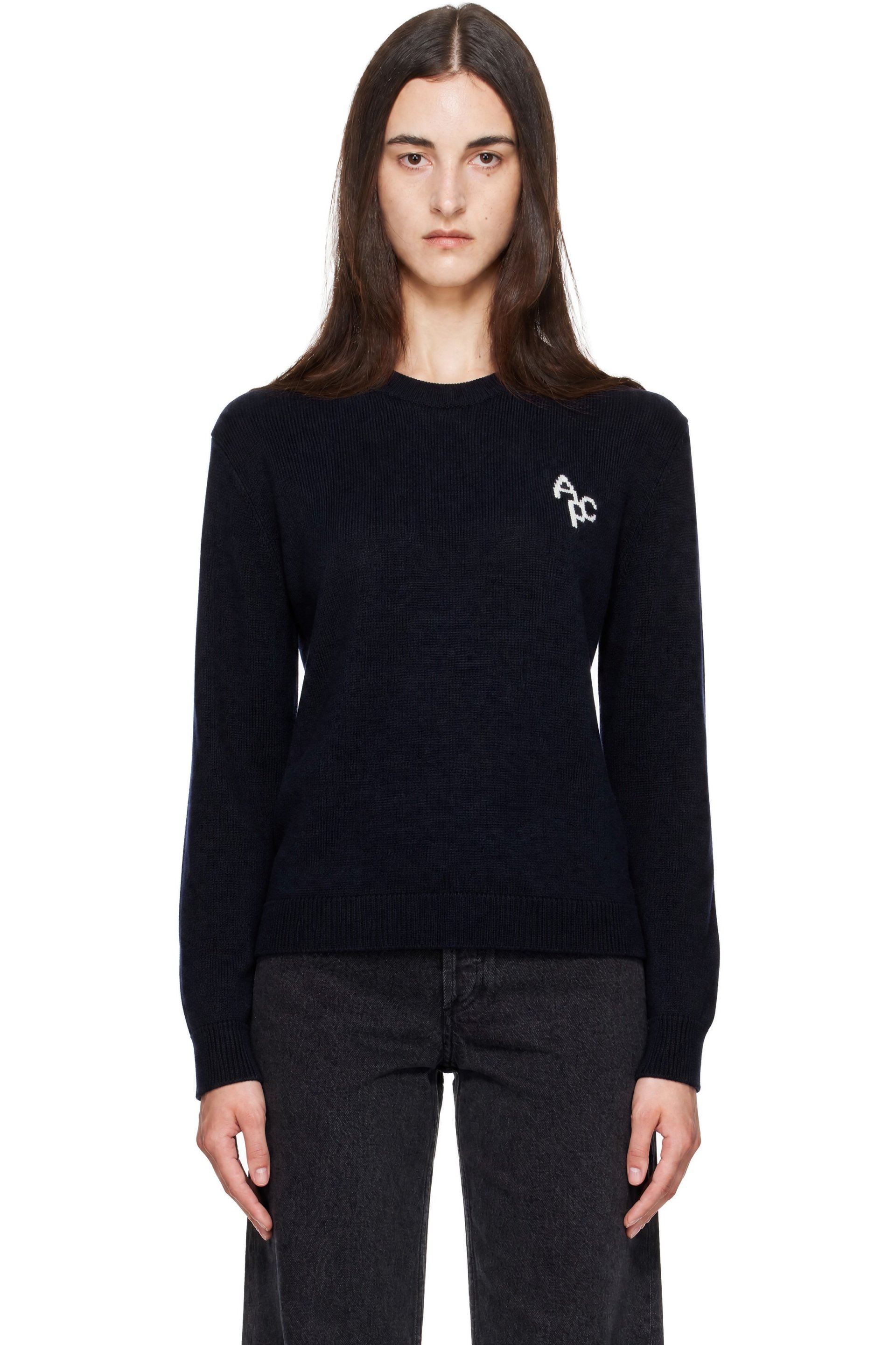A.P.C. - Navy Sonia Sweater