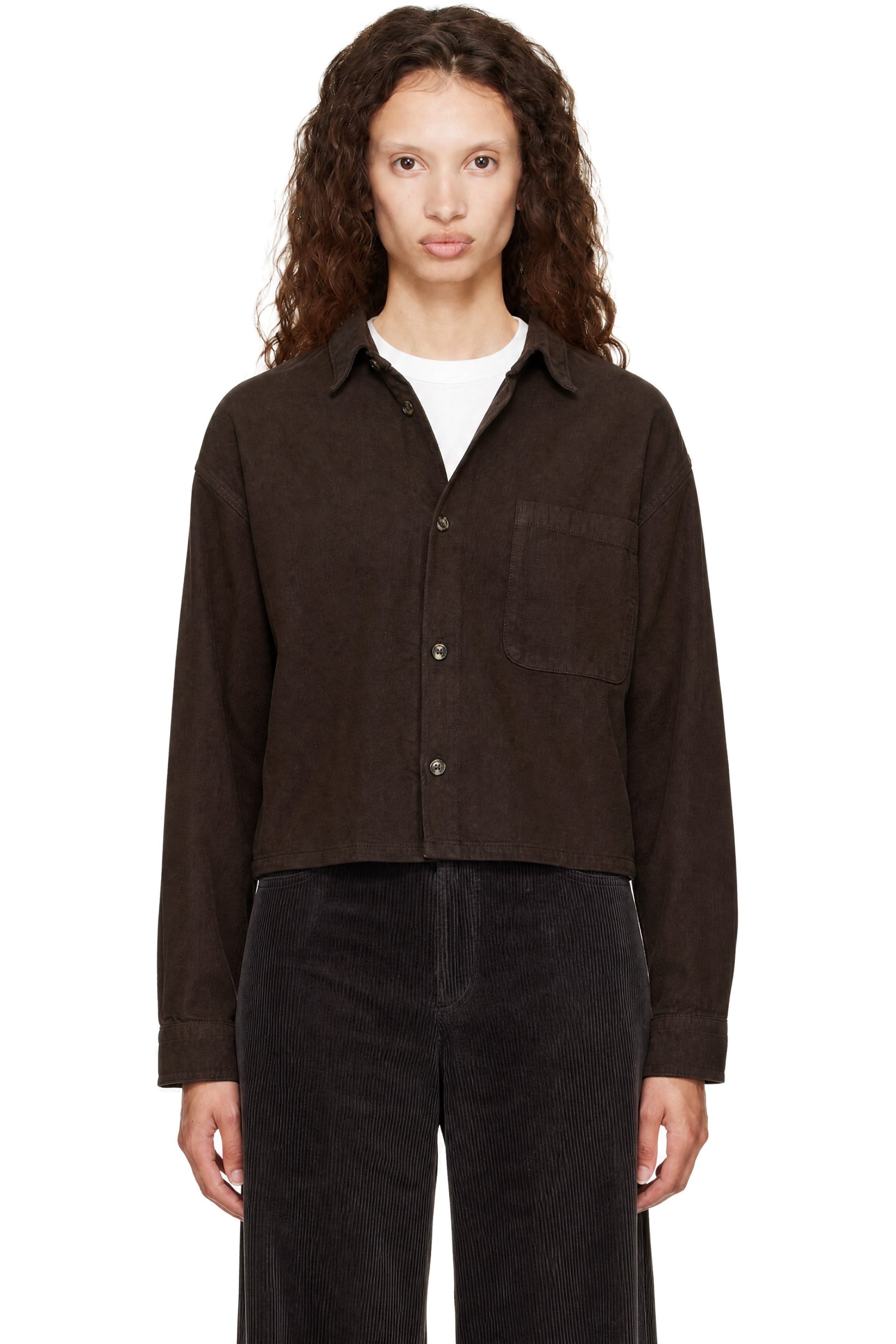 A.P.C. - Surchemise Samantha brune