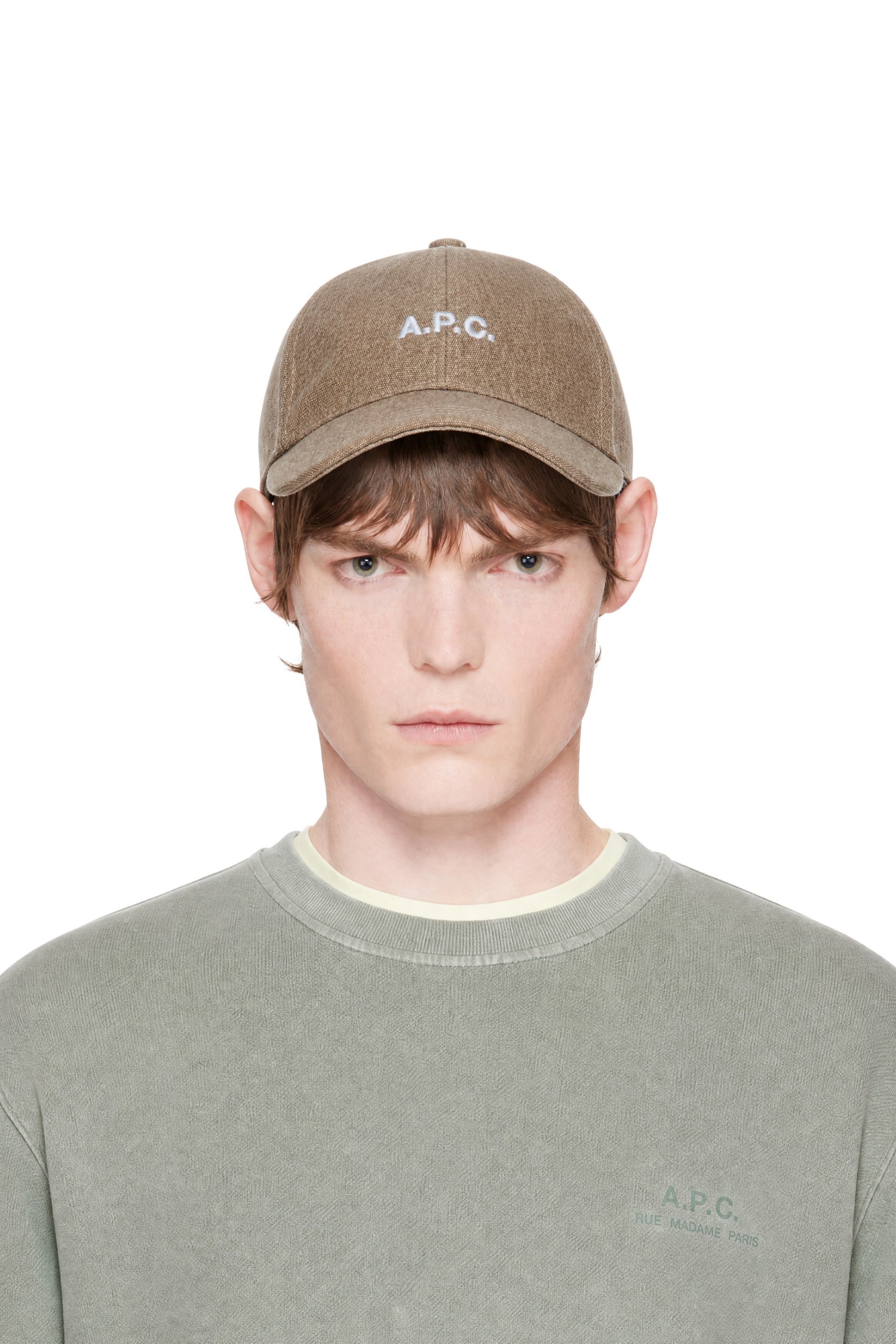 A.P.C. - Brown Charlie Baseball Cap