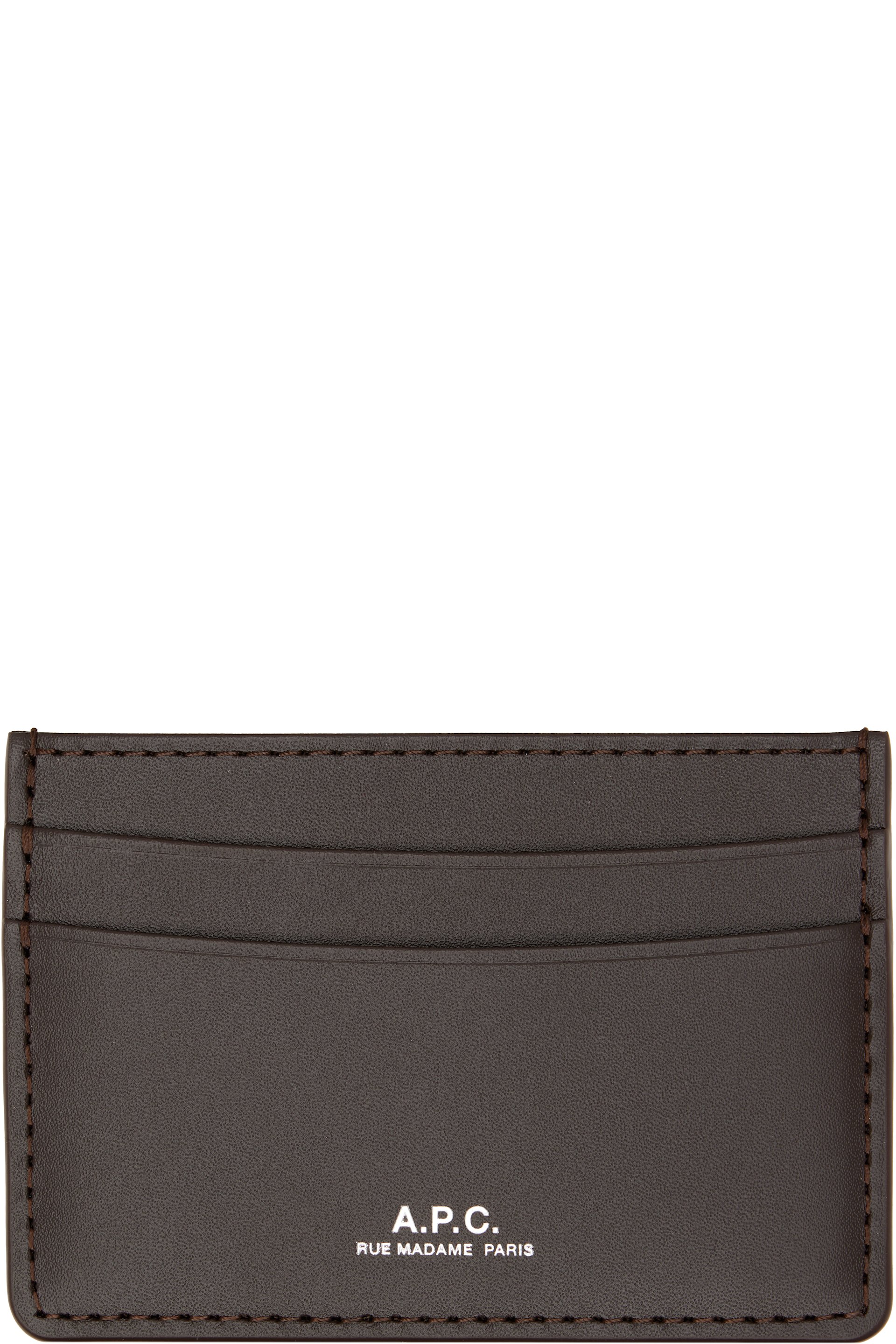 A.P.C. - Brown André Card Holder