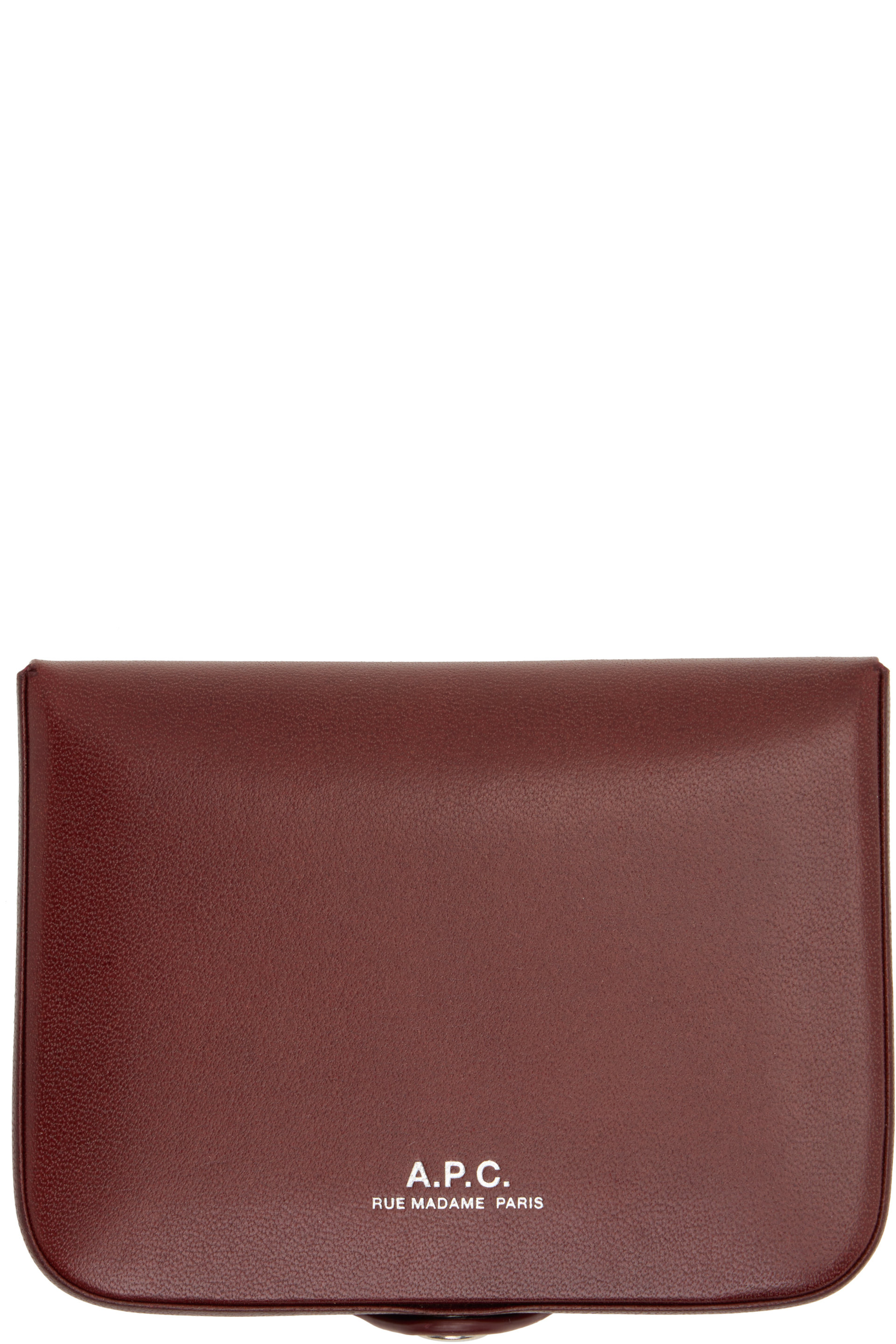 A.P.C. - Burgundy Josh Coin Pouch