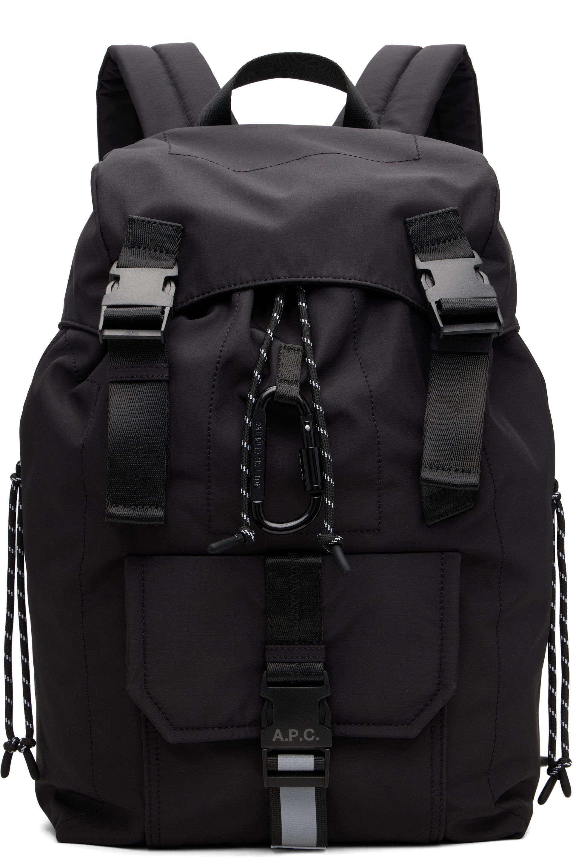 A.P.C. - Black Treck Backpack