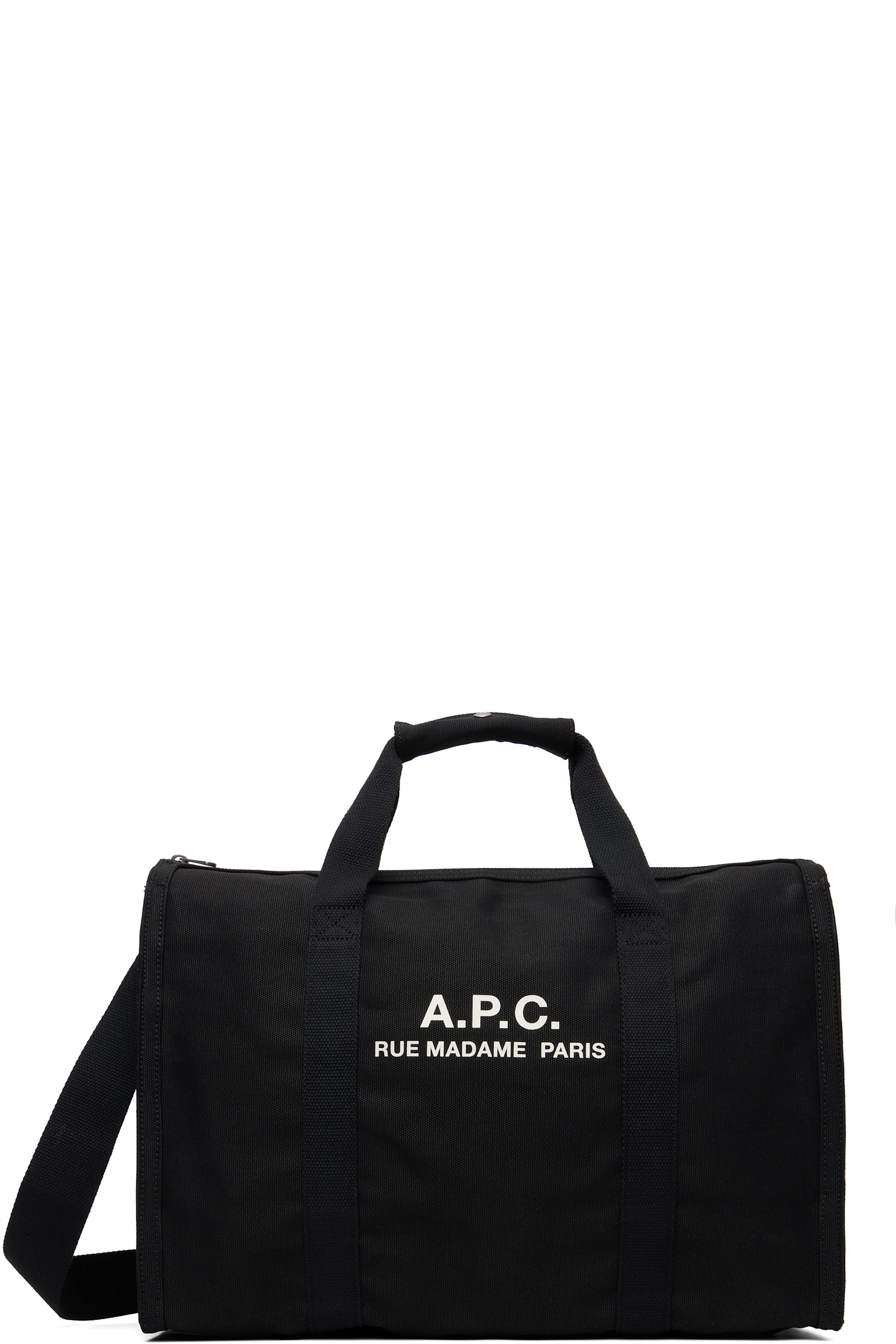 A.P.C. - Black 'Récupération' Gym Weekender Bag