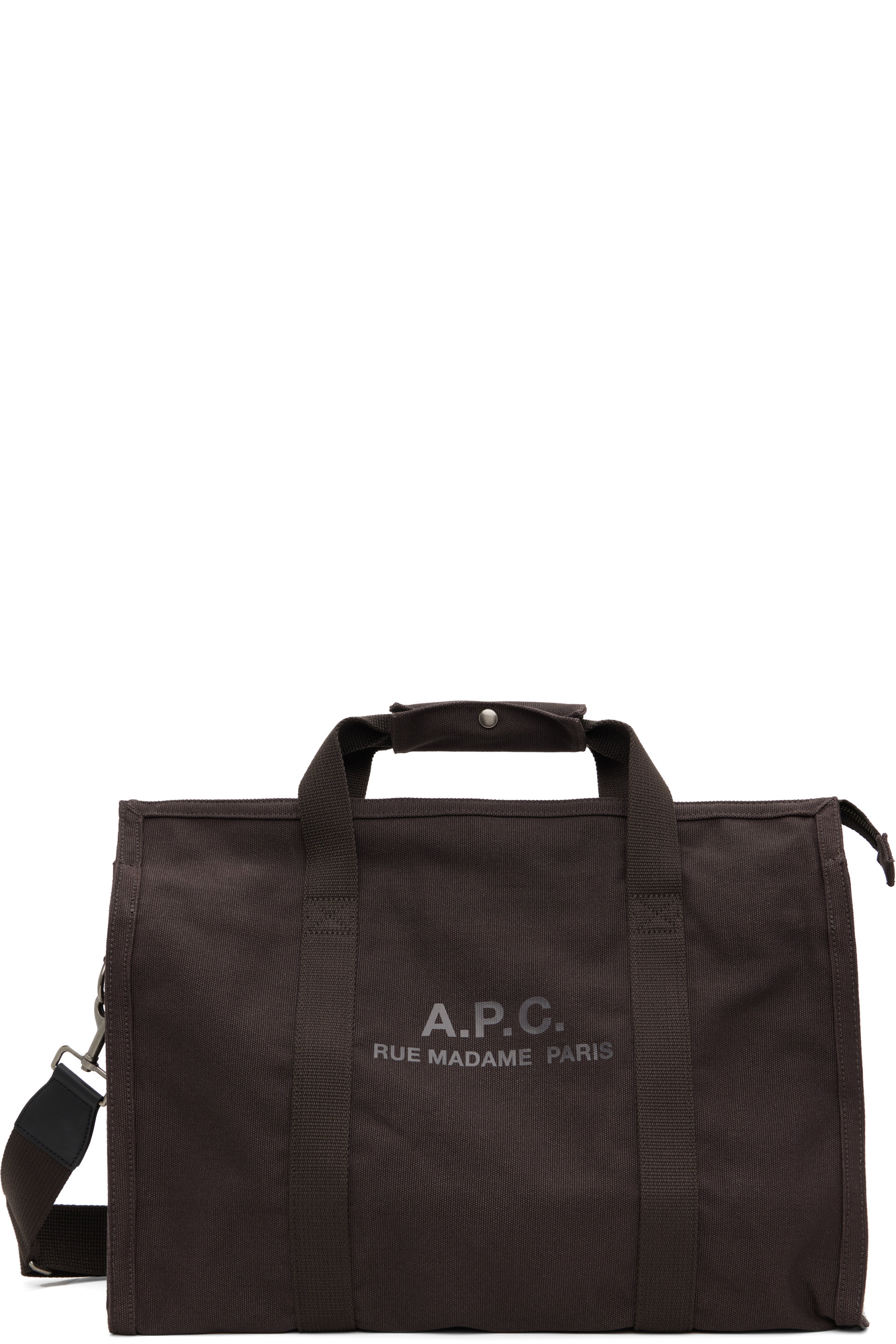A.P.C. - Brown Recuperation Gym Bag