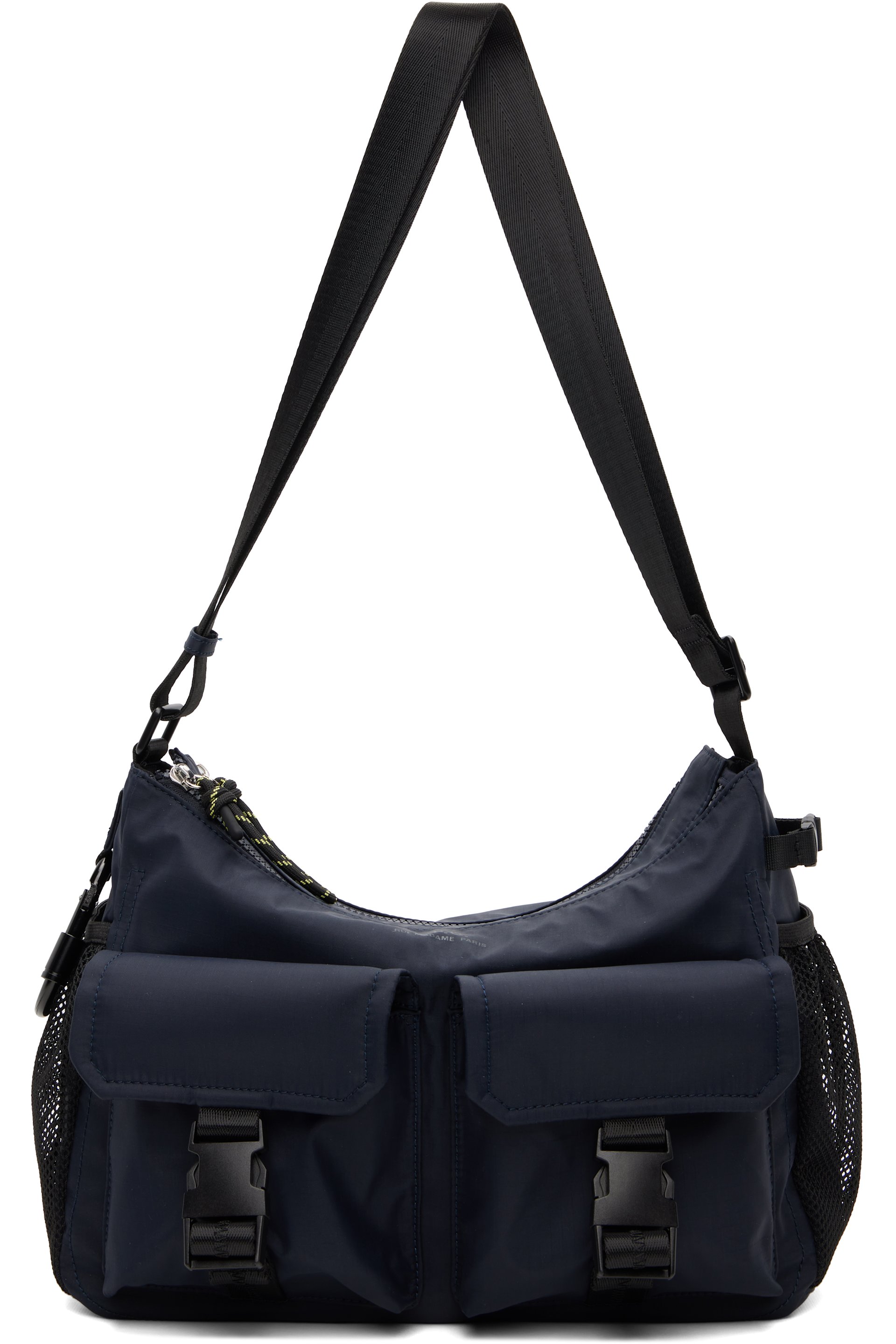 A.P.C. - Navy & Black Trek Bag