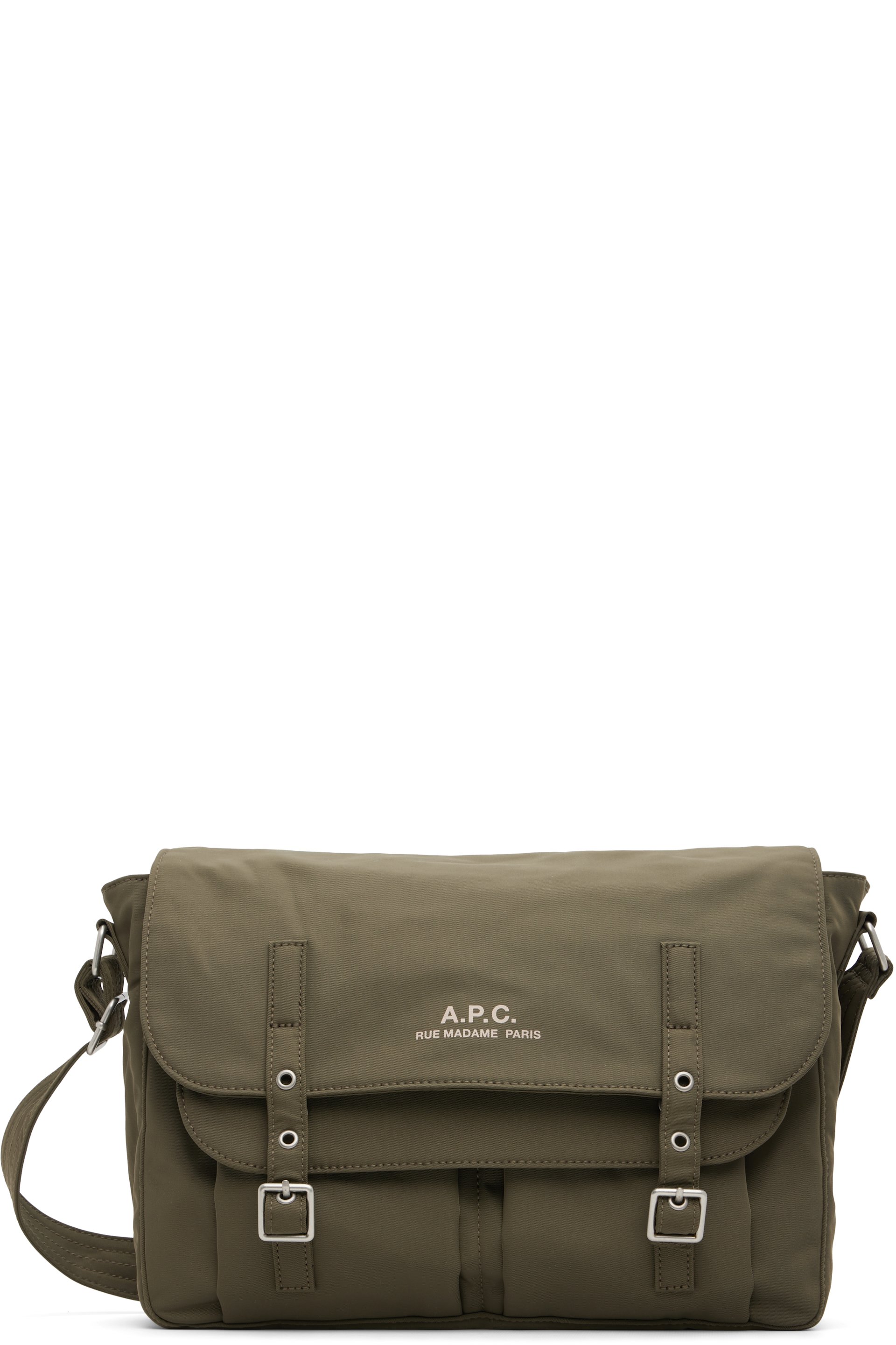 A.P.C. - Khaki Archive Messenger Bag