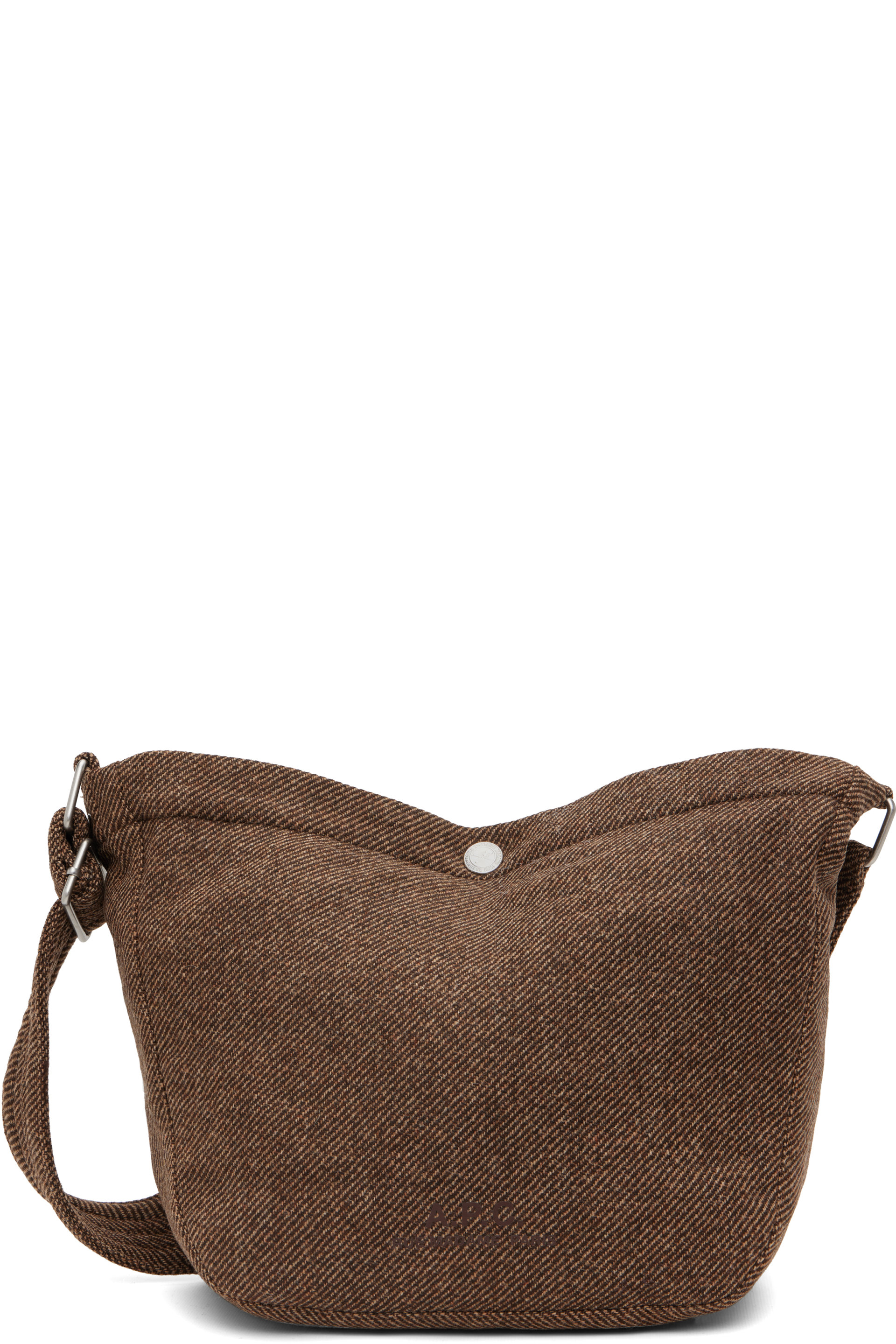 A.P.C. - Brown Journal Small Bag