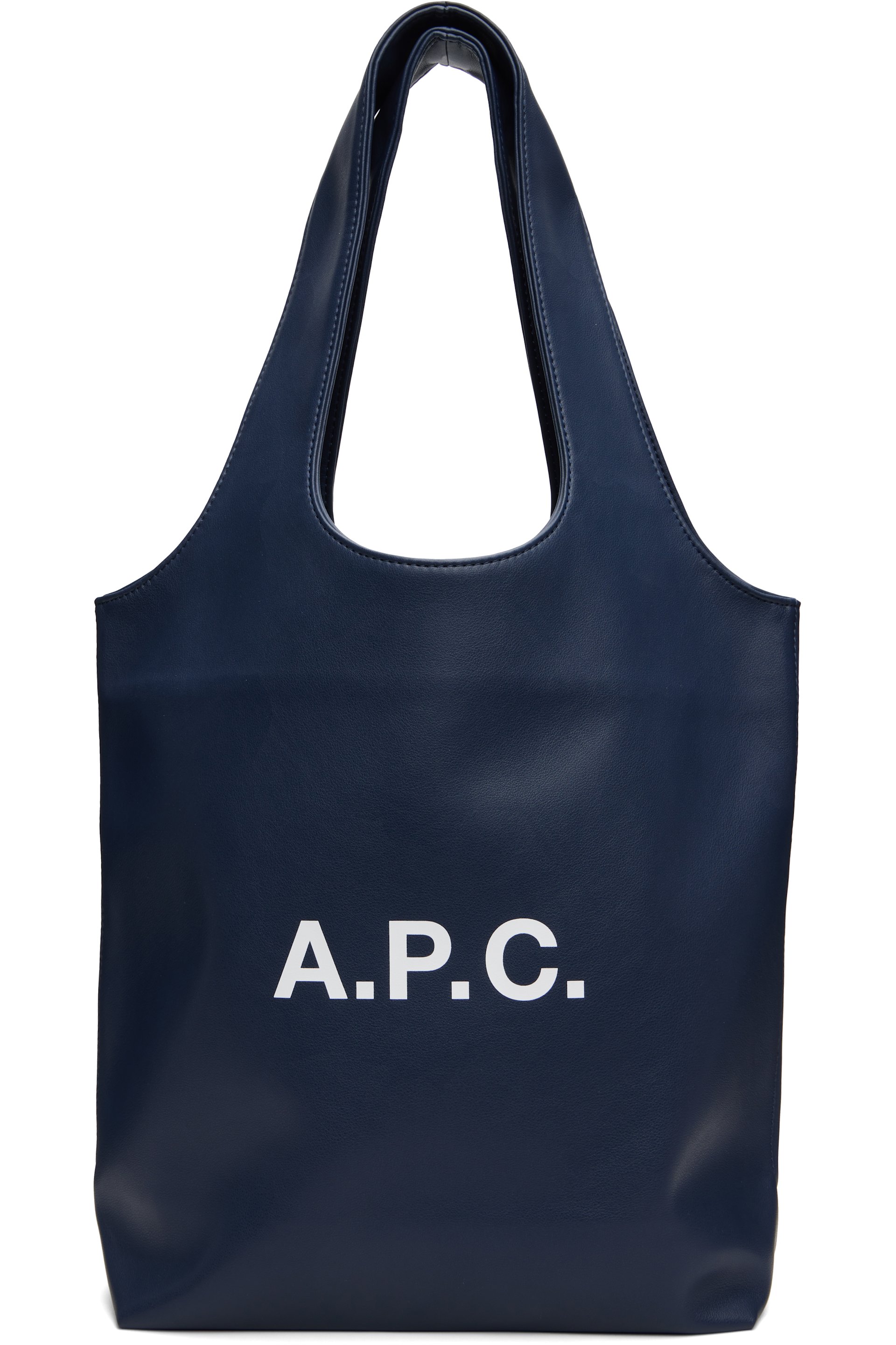 A.P.C. - Navy Ninon Small Tote