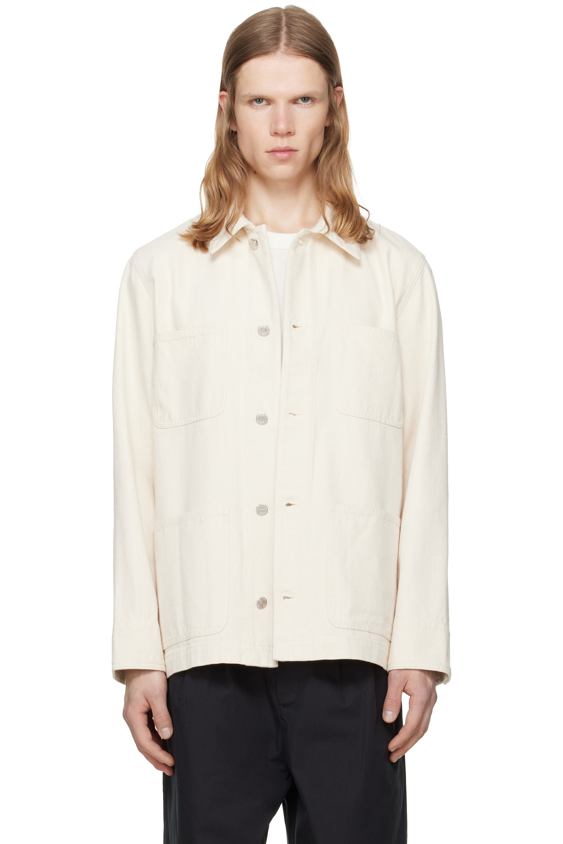 A.P.C. - Off-White Perec Denim Jacket