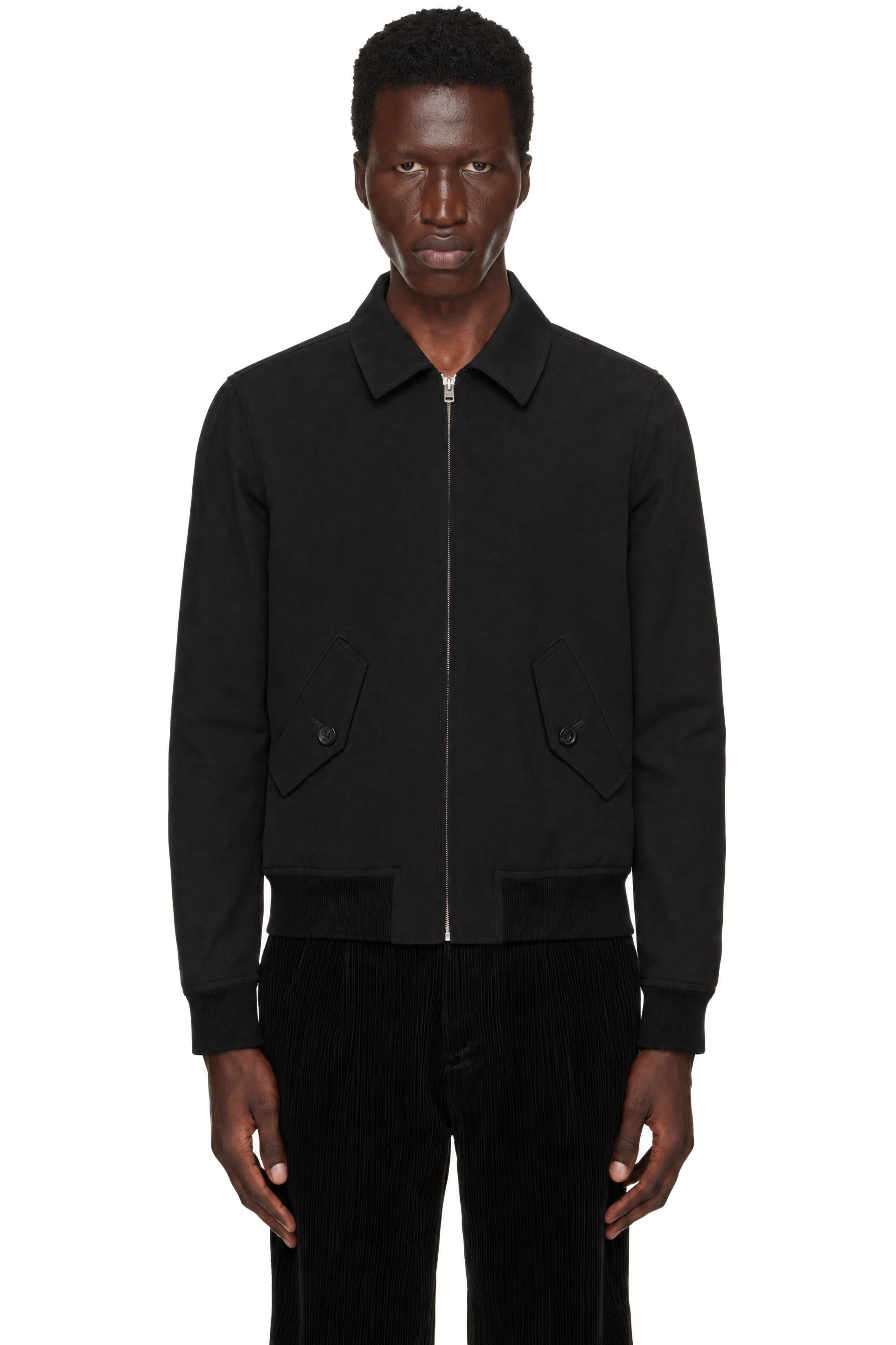 A.P.C. - Navy Gaspard Cotton-Wool Blend Jacket
