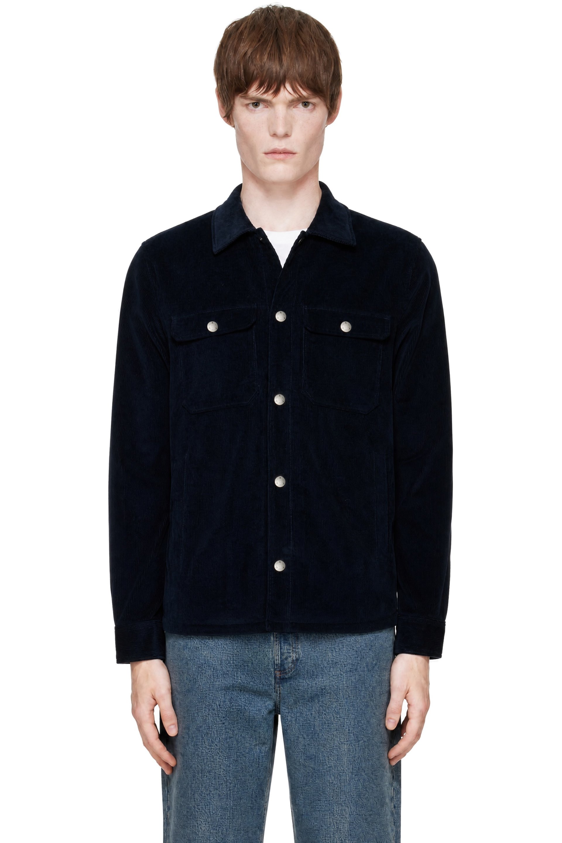 A.P.C. - Navy Alex Jacket
