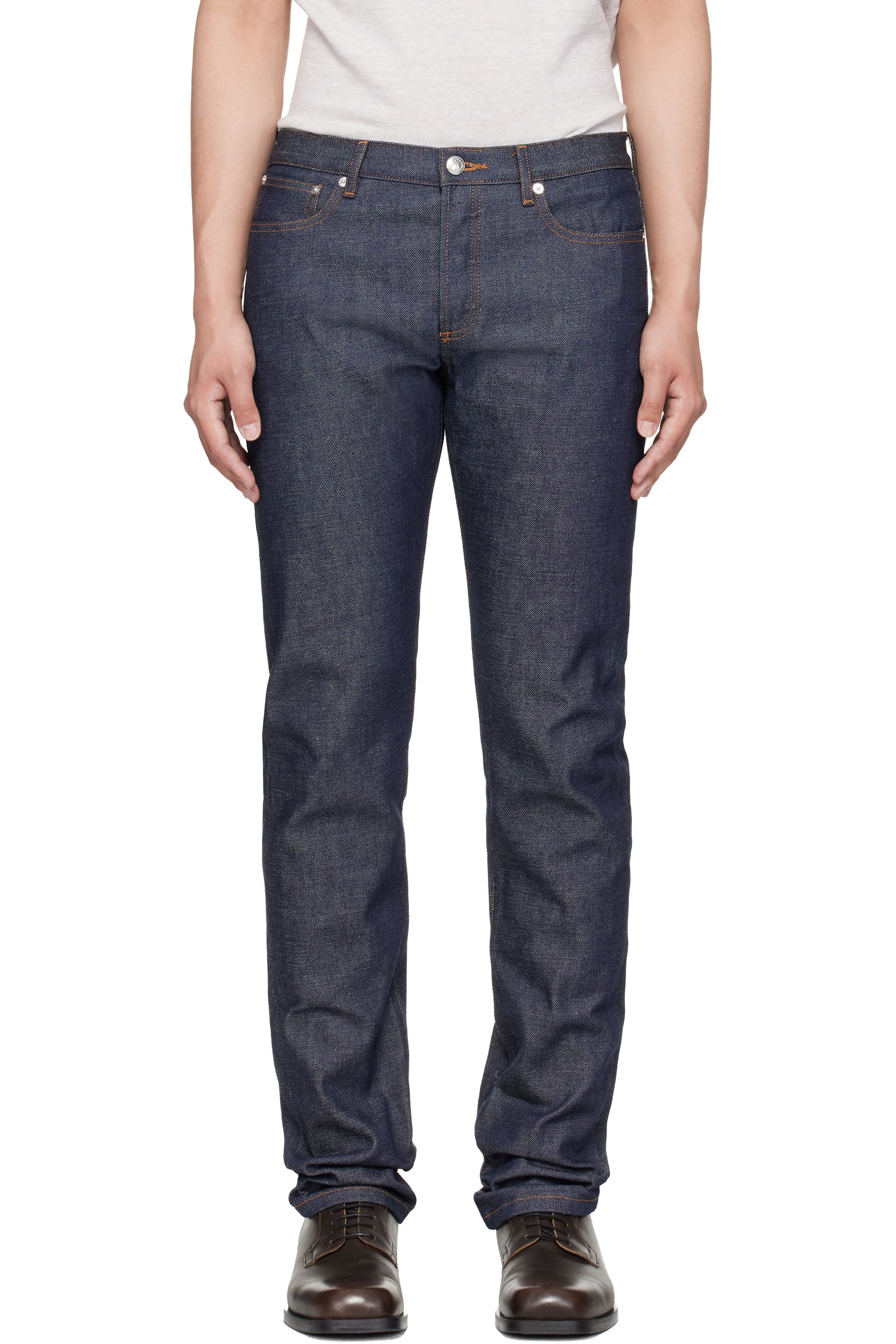 A.P.C. - 蓝色 Petit Standard 牛仔裤